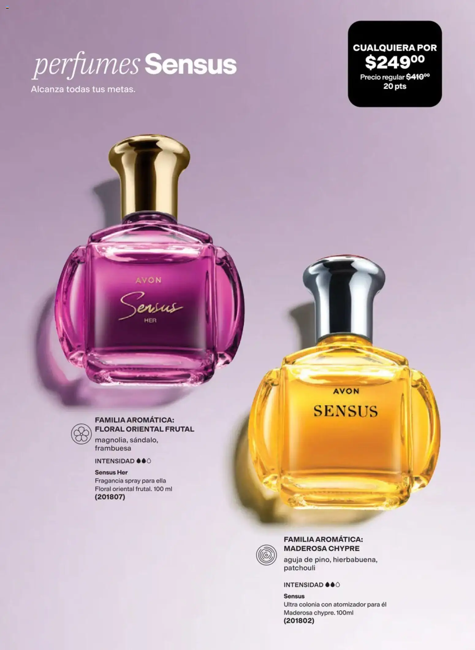 Nuevas ofertas de AVON válidas en toda la República Mexicana desde el 02/10/2026. ¡Encuentra las mejores ofertas en AVON campaña 15 2026! | Página: 71 | Productos: Perfumes, Fragancia