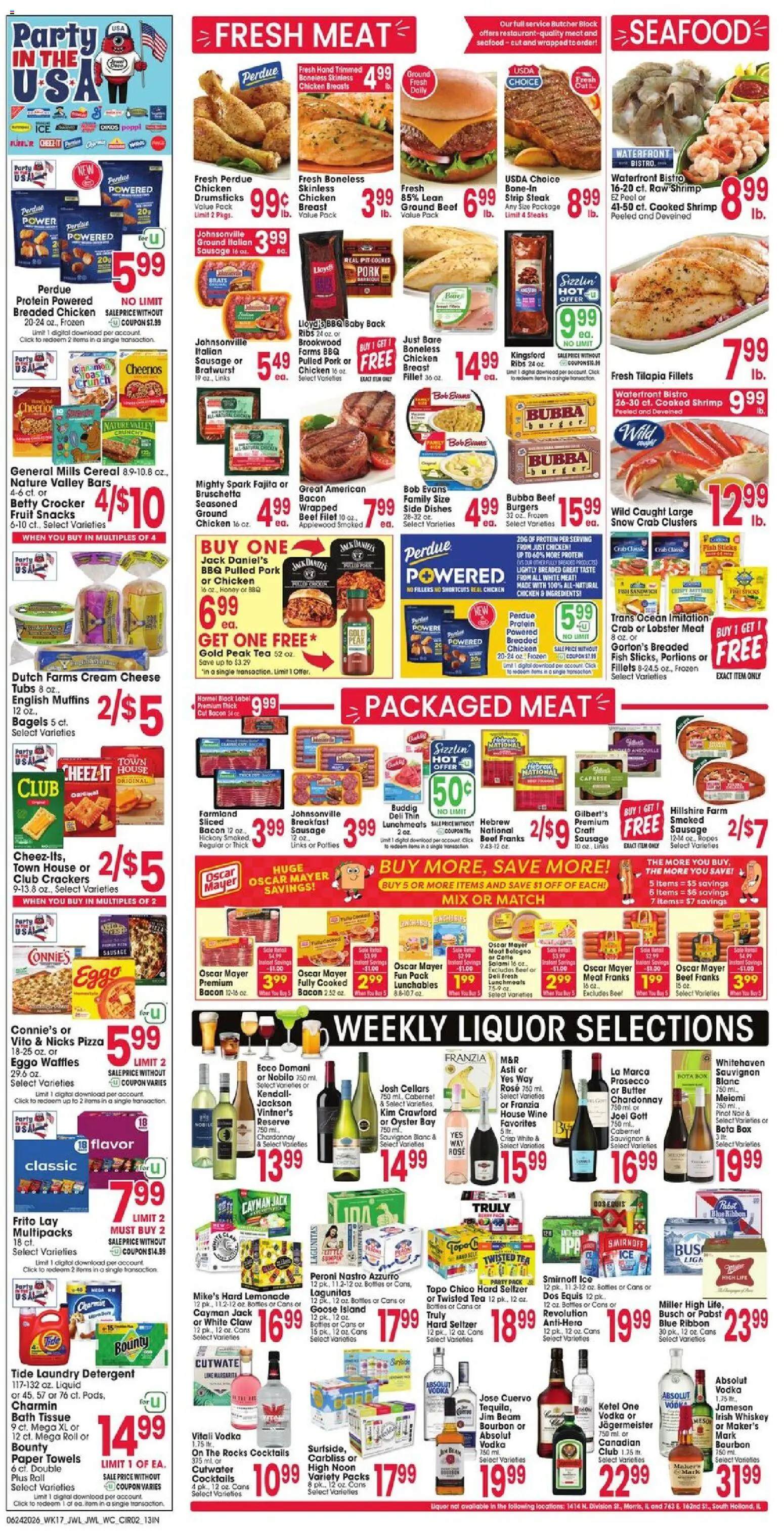 Jewel Osco Weekly Ad - valid from 06/24/2026 | Page: 2 | Products: Box, Bath, Cream, Whiskey