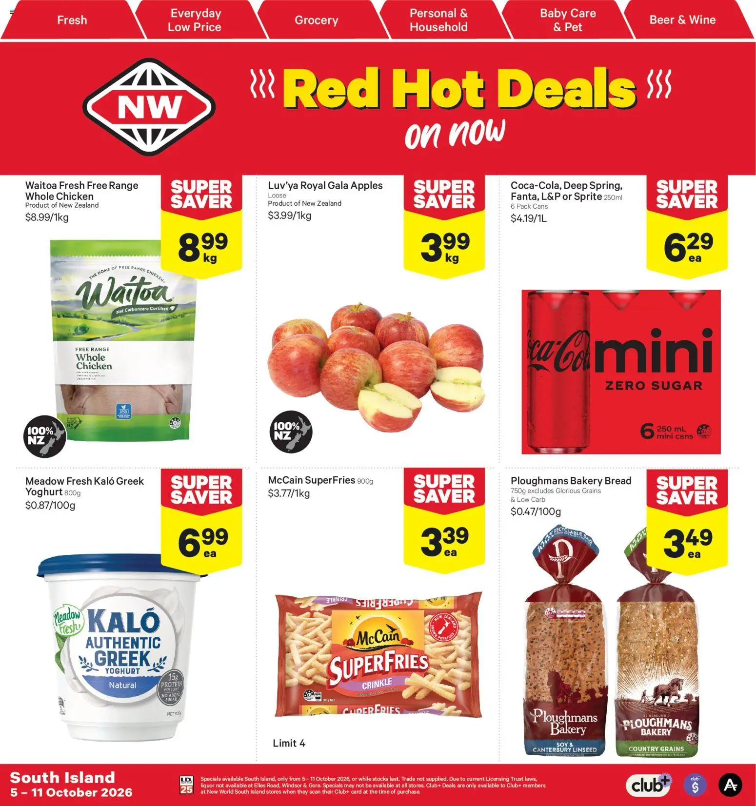 New World South Island catalogue Monday, October 5