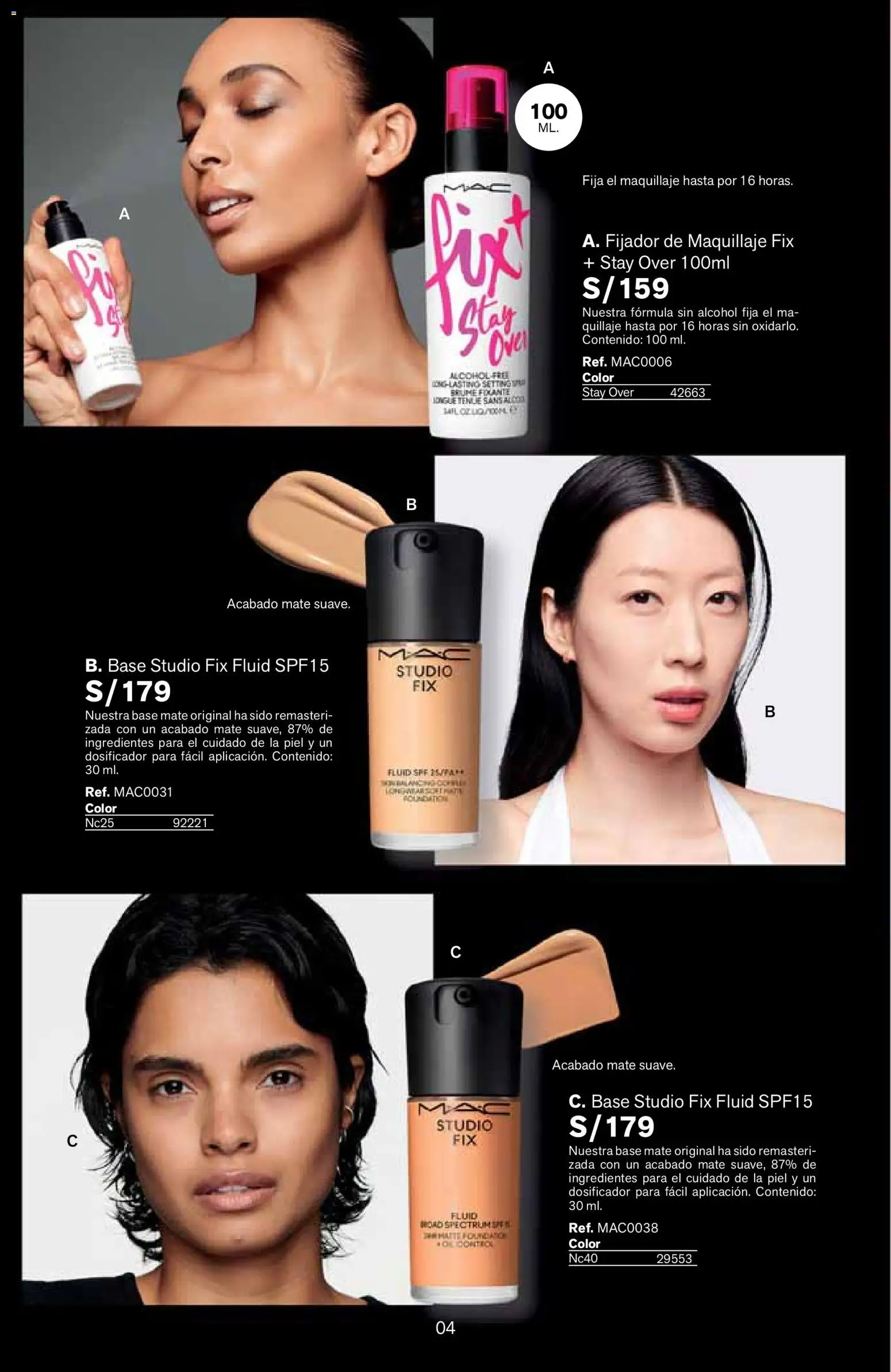 Catálogo Leonisa válido desde 27.04.2026 | Página: 4 | Productos: Maquillaje