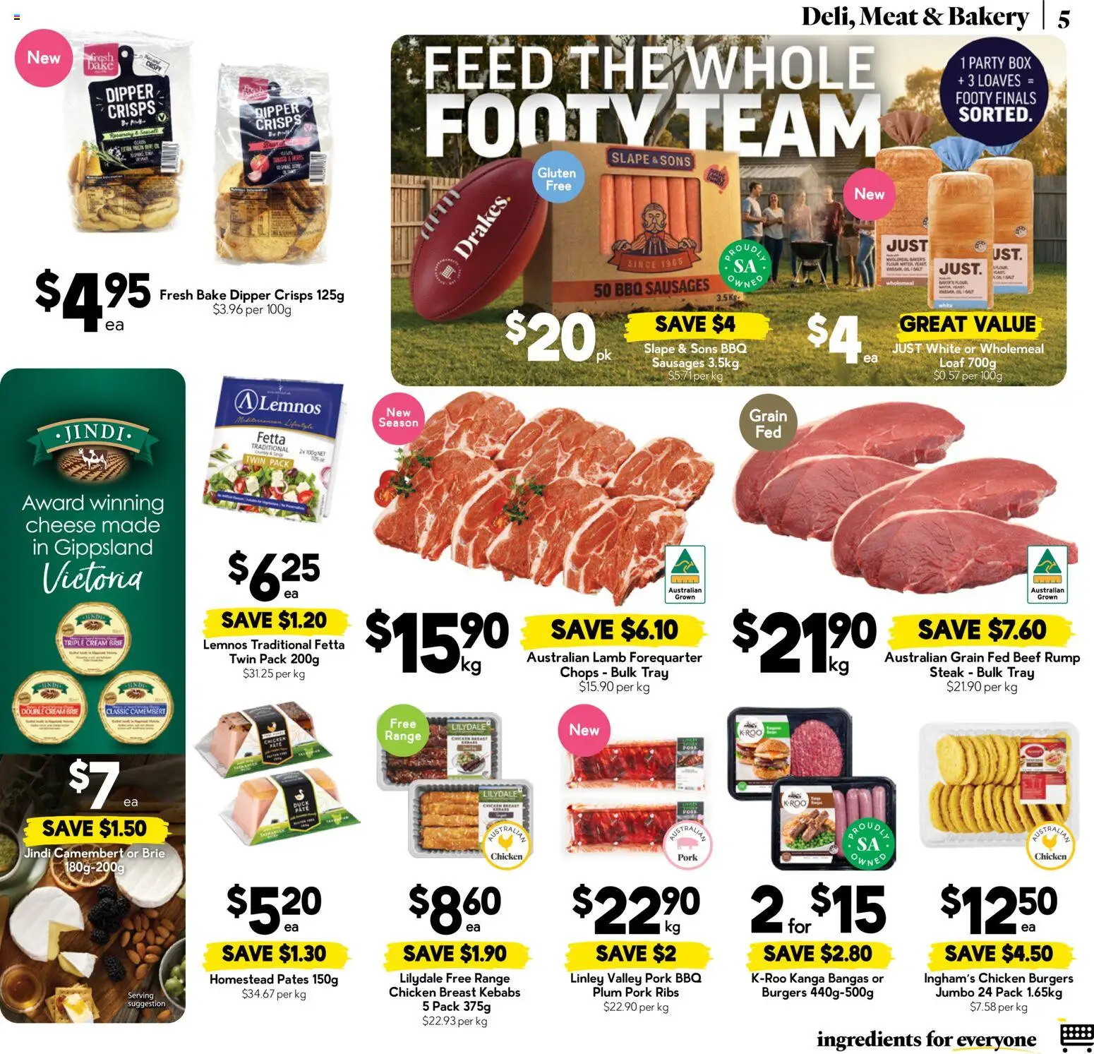 Drakes catalogue - valid from 23/09/2026 | Page: 5 | Products: Box, Steak, Salt, Crisps