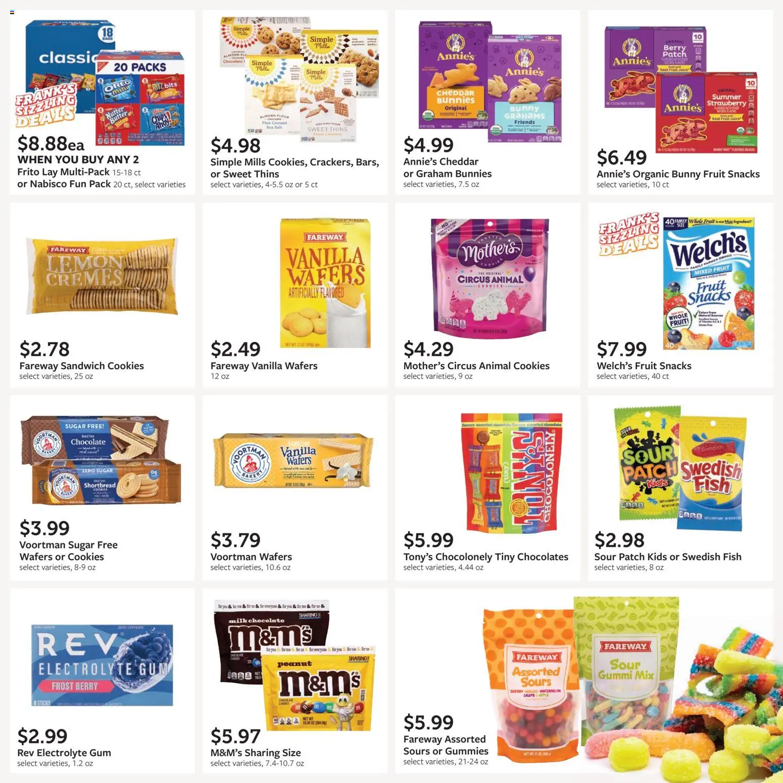 Fareway Monthly Ad - valid from 06/29/2026 | Page: 16 | Products: Chocolate, Fish, Chips, Sugar