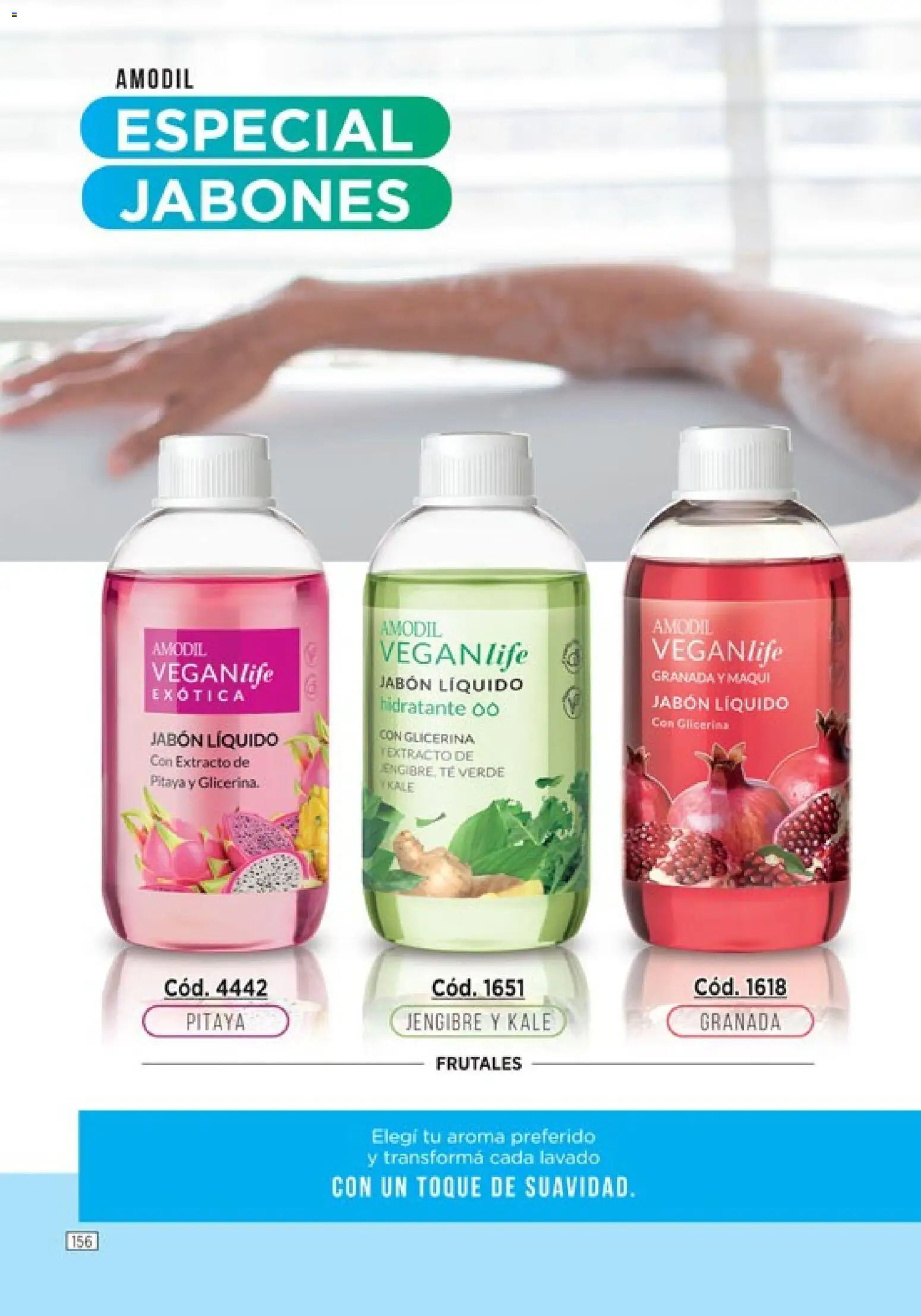 Catálogo Amodil Campaña 15 │ válido desde el 26/08/2026 | Página: 156 | Productos: Granada, Jabón líquido, Jabón, Té