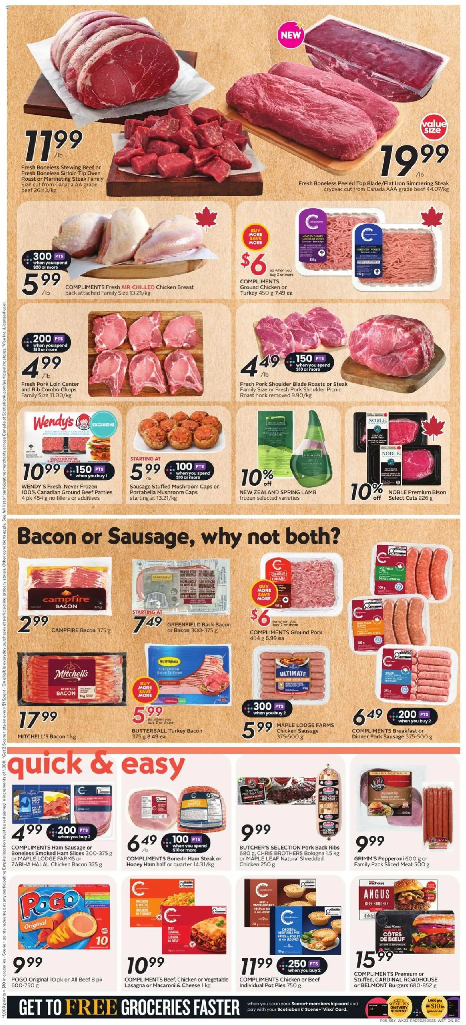 Safeway flyer valid from Oct 1, 2026 | Page: 7