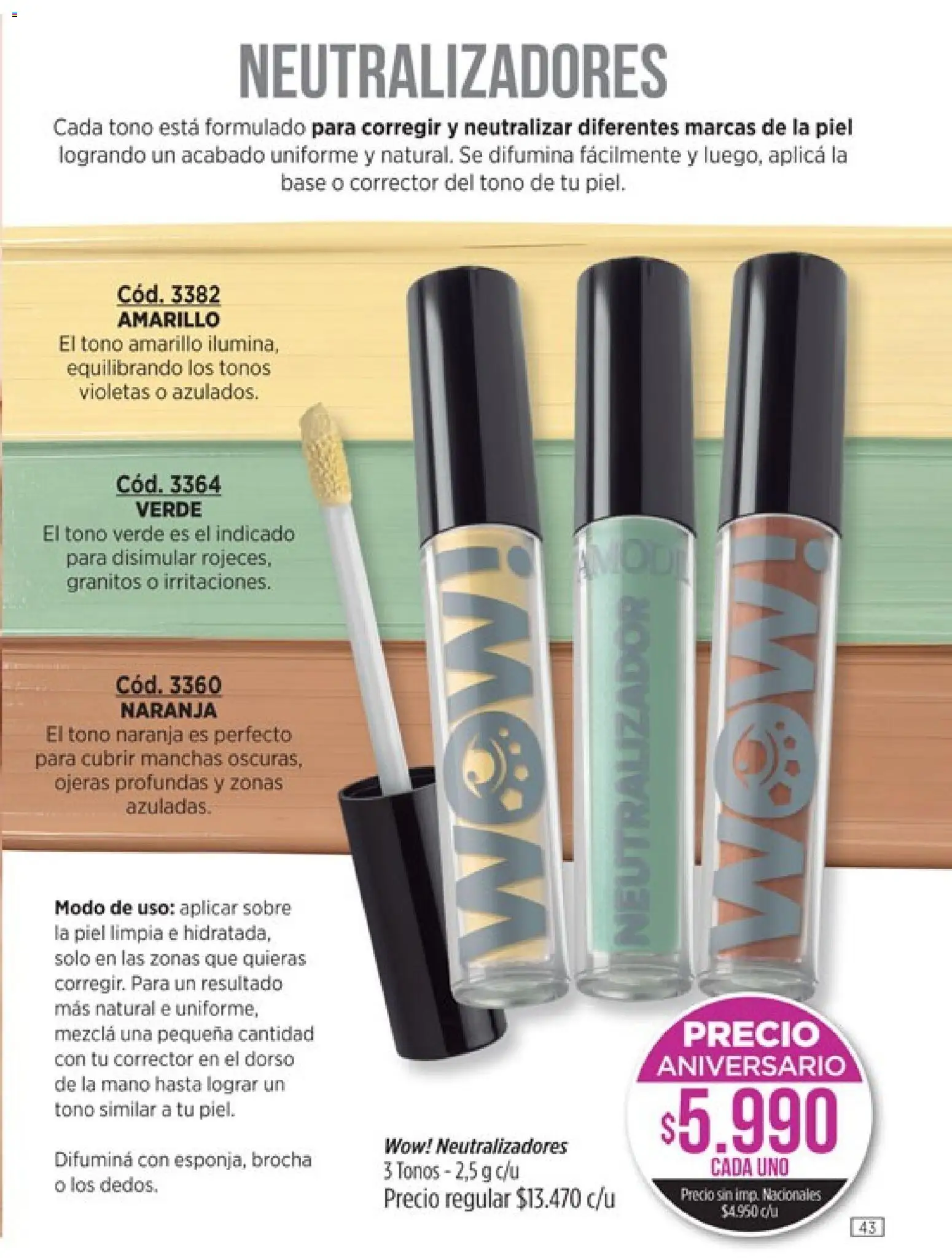 Amodil - Campaña 10 │ válido desde el 01.06.2026 | Página: 43 | Productos: Sobre