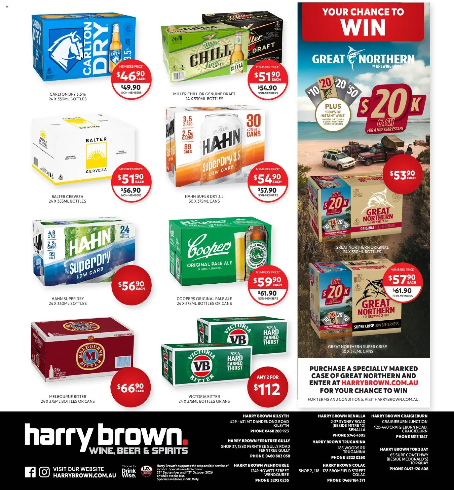 Harry Brown catalogue - valid from 23/09/2026 | Page: 12 | Products: Beer, Peach, Phone, Case