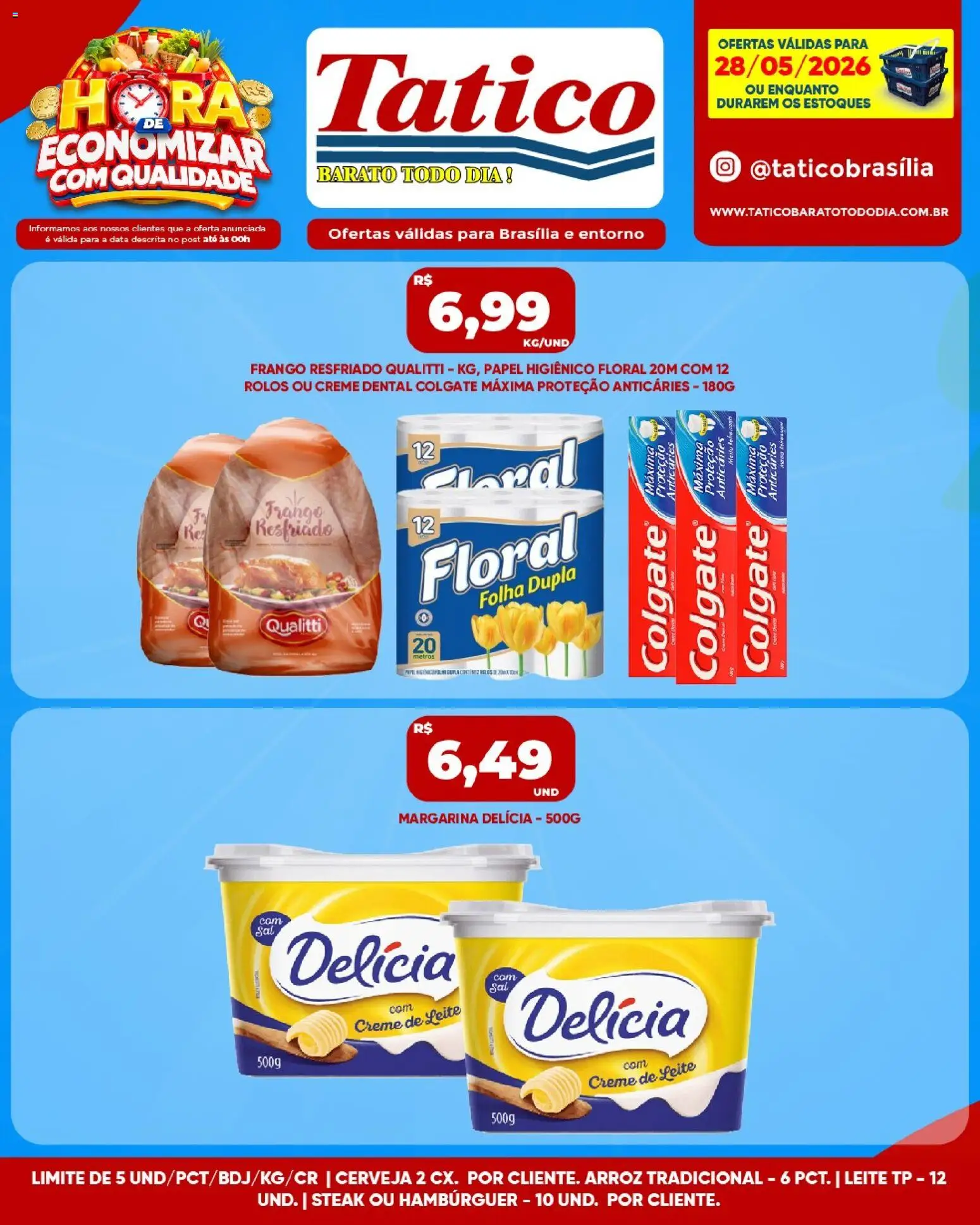 Tatico Folheto - válido de 29.05.2026 | Página: 29 | Produtos: Leite, Cerveja, Creme de leite, Margarina