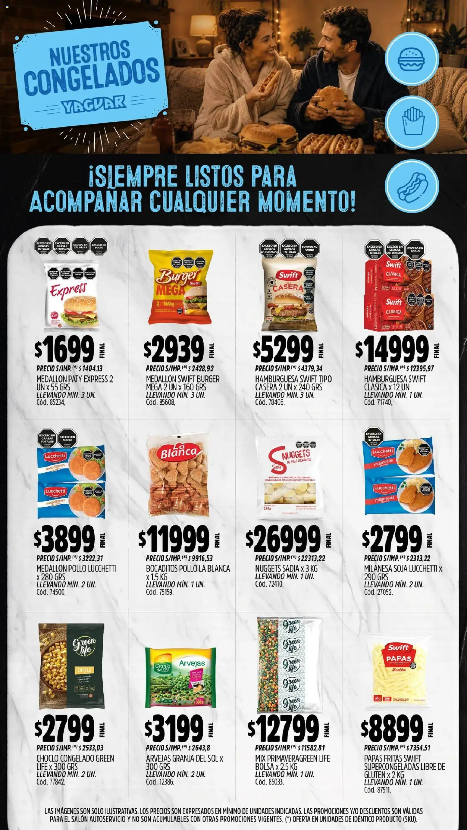 Yaguar - Oferta Semanal Córdoba │ válido desde el 31/08/2026 | Página: 11 | Productos: Bolsa, Choclo, Milanesa, Arvejas