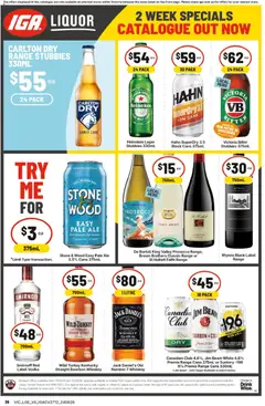 Preview of IGA catalogue - valid from 24/06/2026 | Page: 4 | Products: Fur, Whiskey, Sugar, Lemon
