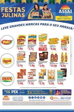 Assaí Atacadista ofertas - PR - Pré-Visualização do folheto da loja Assaí Atacadista, válido de 06/07/2026