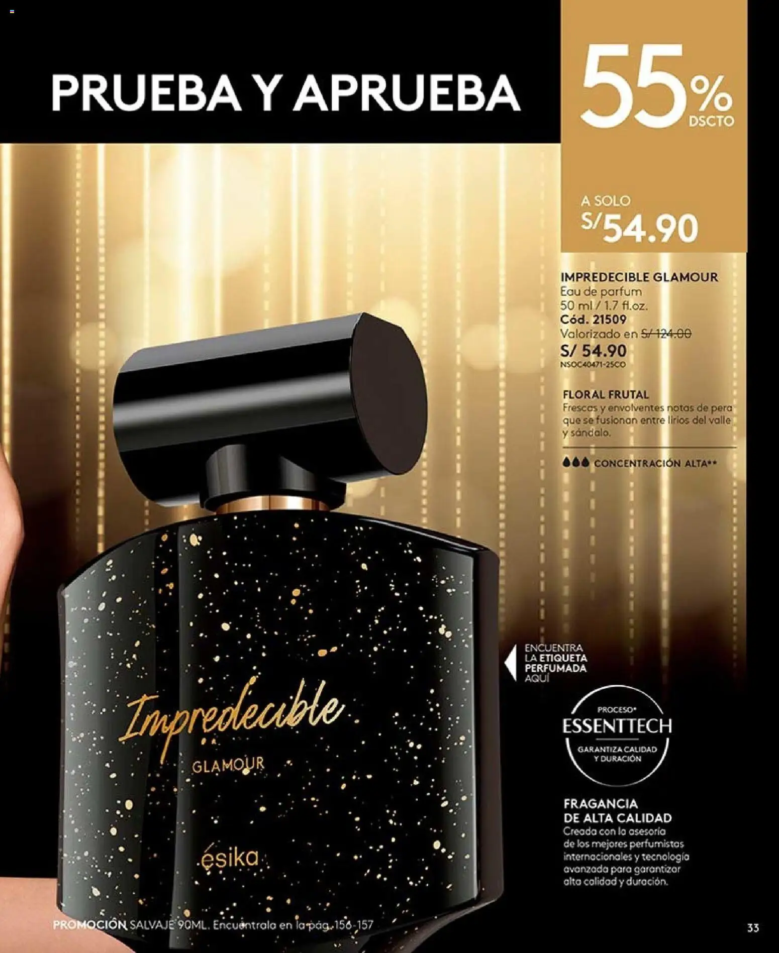 Catálogo Ésika válido desde 20/06/2026 | Página: 33 | Productos: Fragancia