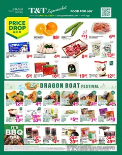 Preview of T&T Supermarket weekly flyer / circulaire from shop T&T Supermarket valid from 22.05.2026