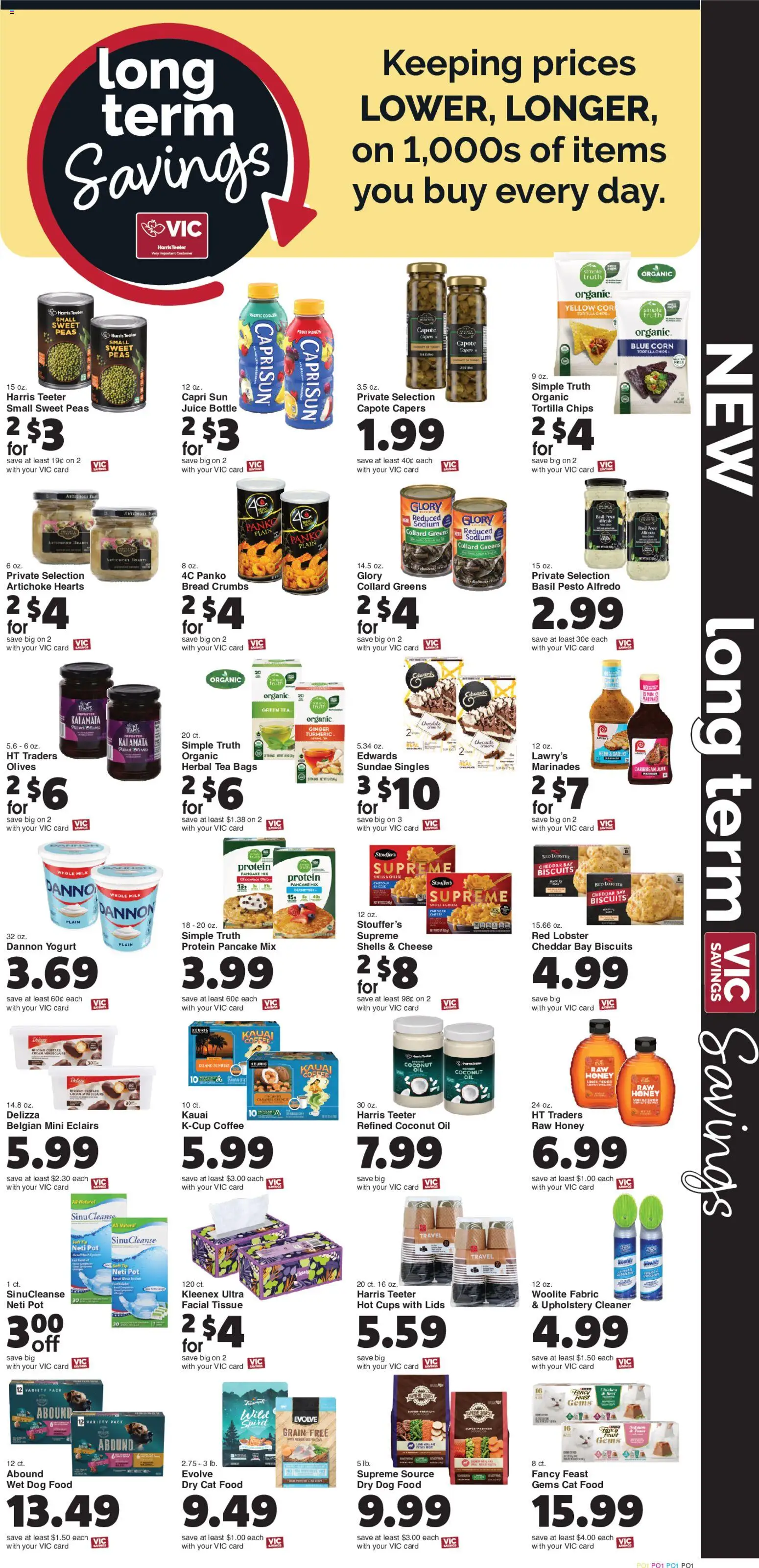 Harris Teeter Weekly Ad - valid from 06.05.2026 | Page: 10 | Products: Corn, Yogurt, Chips, Greens