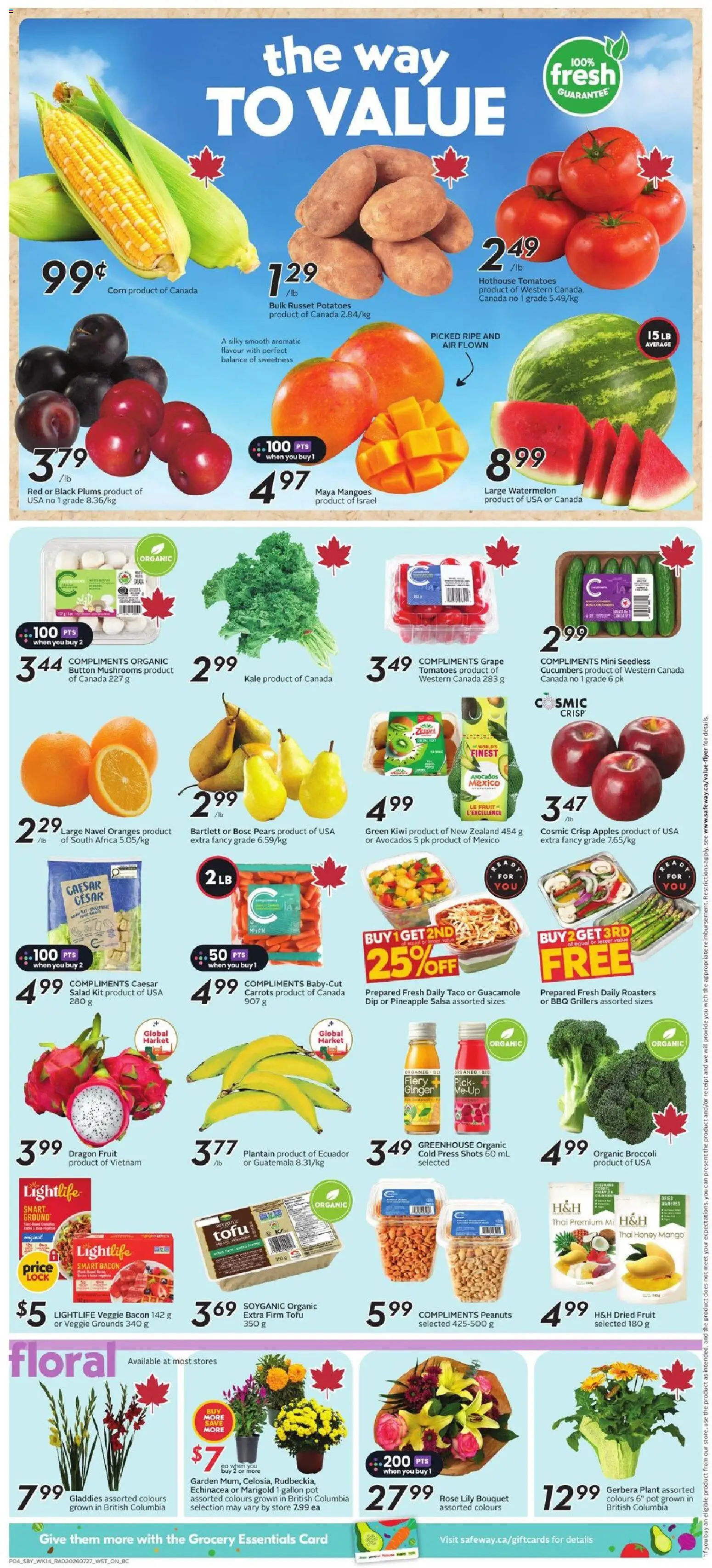 Safeway flyer valid from Jul 30, 2026 | Page: 6