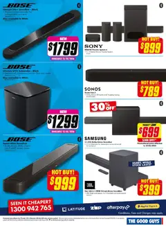Preview of The Good Guys Bigger Screen BONUS - valid from 13.05.2026 | Page: 9 | Products: Digital, Audio