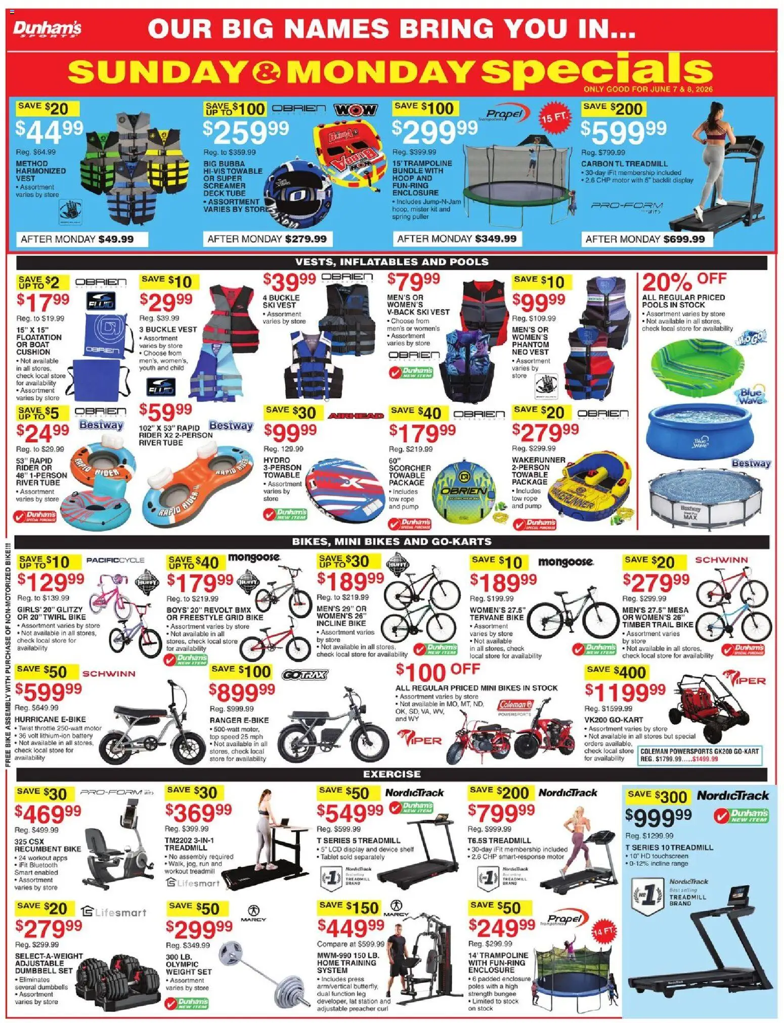 Dunham's Sports Weekly Ad - valid from 05.06.2026 | Page: 6 | Products: Pump, Tablet, Throttle, Weight