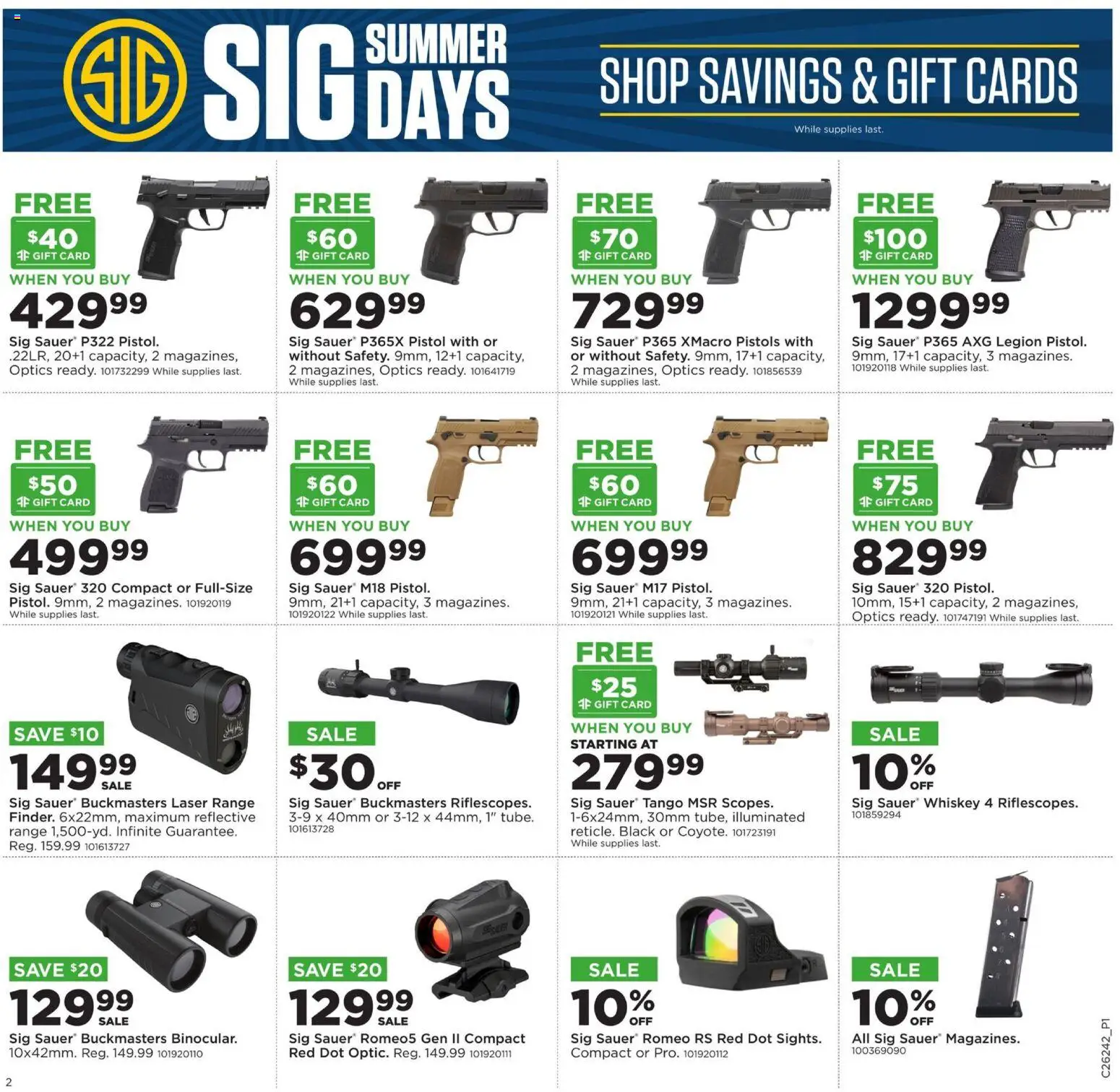 Mills Fleet Farm  Take Aim - valid from 08.06.2026 | Page: 2 | Products: Whiskey