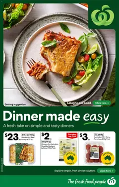 Preview of Woolworths catalogue PT Hedland - valid from 20.05.2026 | Page: 18 | Products: Lettuce, Tomatoes, Beef, Salad