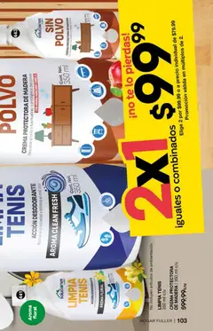 Vista previa de Fuller campaña 2 2026, nuevo folleto de la tienda, válido en México a partir del 29.04.2026 | Página: 103 | Productos: Desodorante, Tenis, Brillo, Té