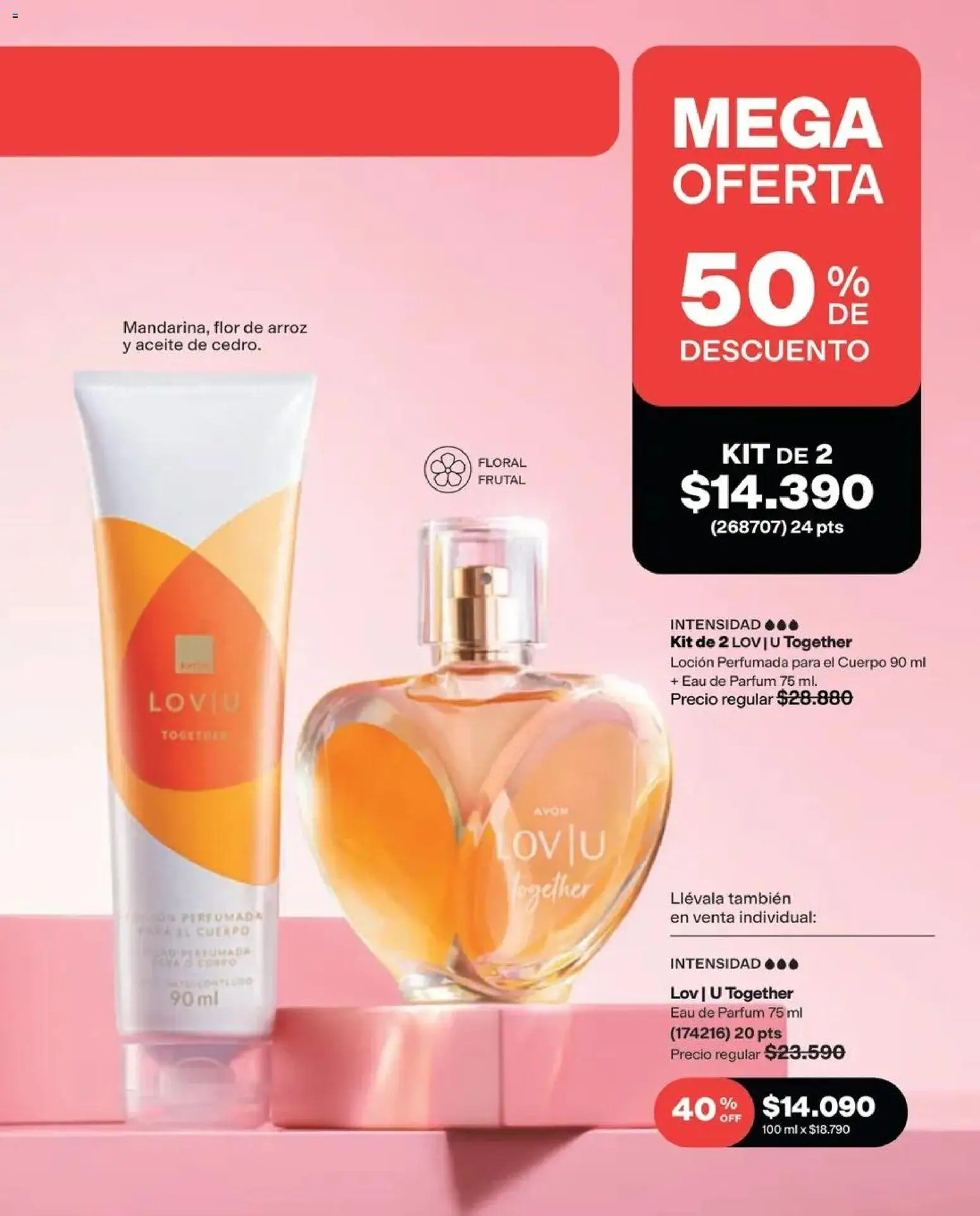 Catálogo Avon Campaña 14 │ válido desde el 15.09.2026 | Página: 155 | Productos: Loción, Arroz, Aceite, Individual