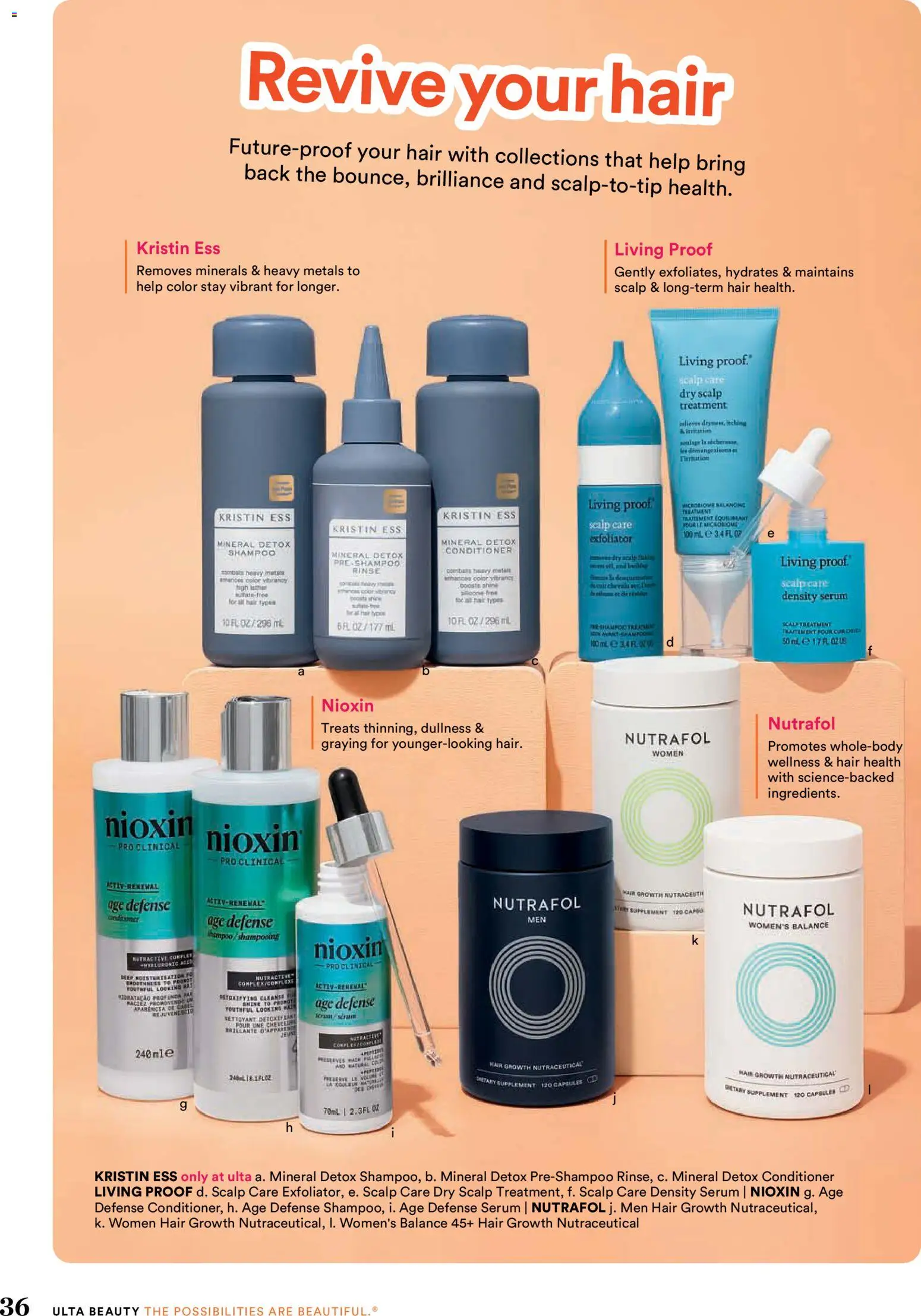 Ulta Beauty Weekly Ad - valid from 17.05.2026 | Page: 36 | Products: Shampoo, Conditioner, Hat