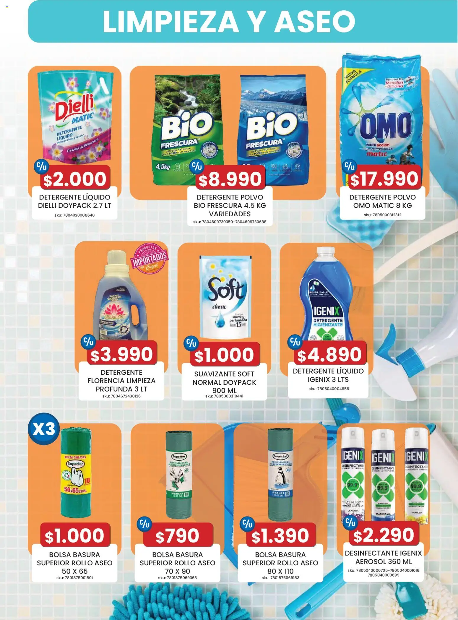 Cugat ofertas  │ válido desde el 01.04.2026 | Página: 29 | Productos: Bolsa, Desinfectante, Polvo, Detergente