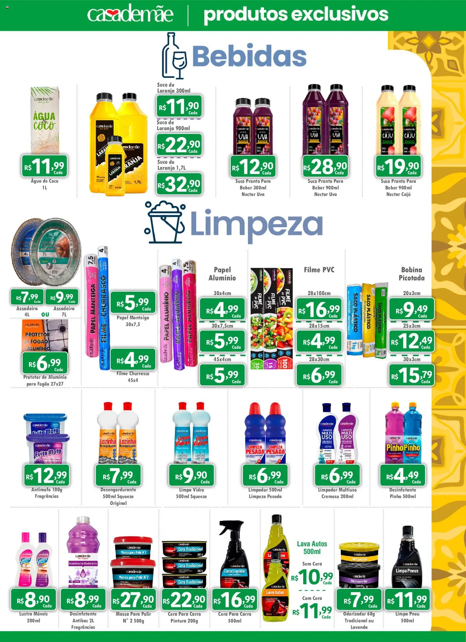 Royal Supermercados Folheto - válido de 25.05.2026 | Página: 7 | Produtos: Caju, Fogão, Lustra móveis, Manteiga
