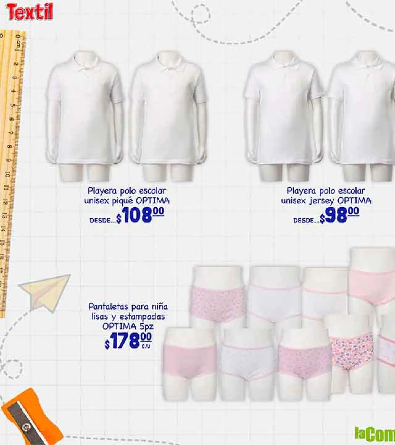 Nuevas ofertas de La Comer válidas en toda la República Mexicana desde el 19/08/2026. ¡Encuentra las mejores ofertas en La Comer folleto! | Página: 38 | Productos: Pantaletas, Playera