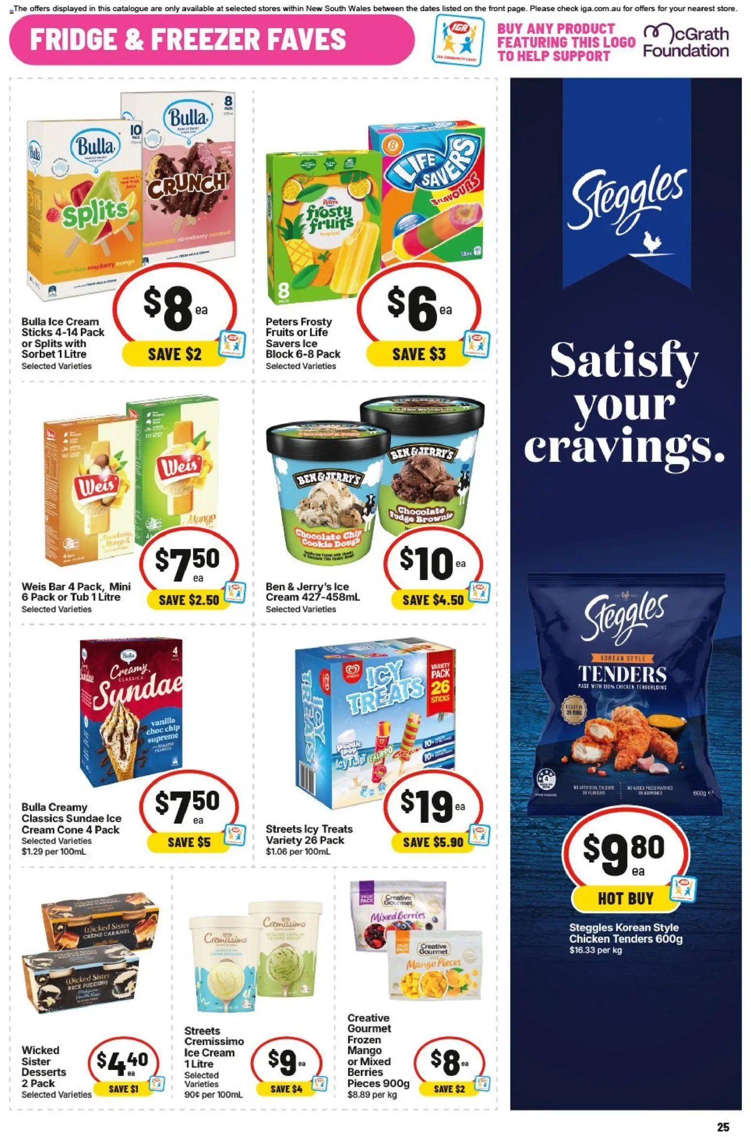IGA catalogue - valid from 09/09/2026 | Page: 26 | Products: Chicken, Pudding, Lime, Raspberry