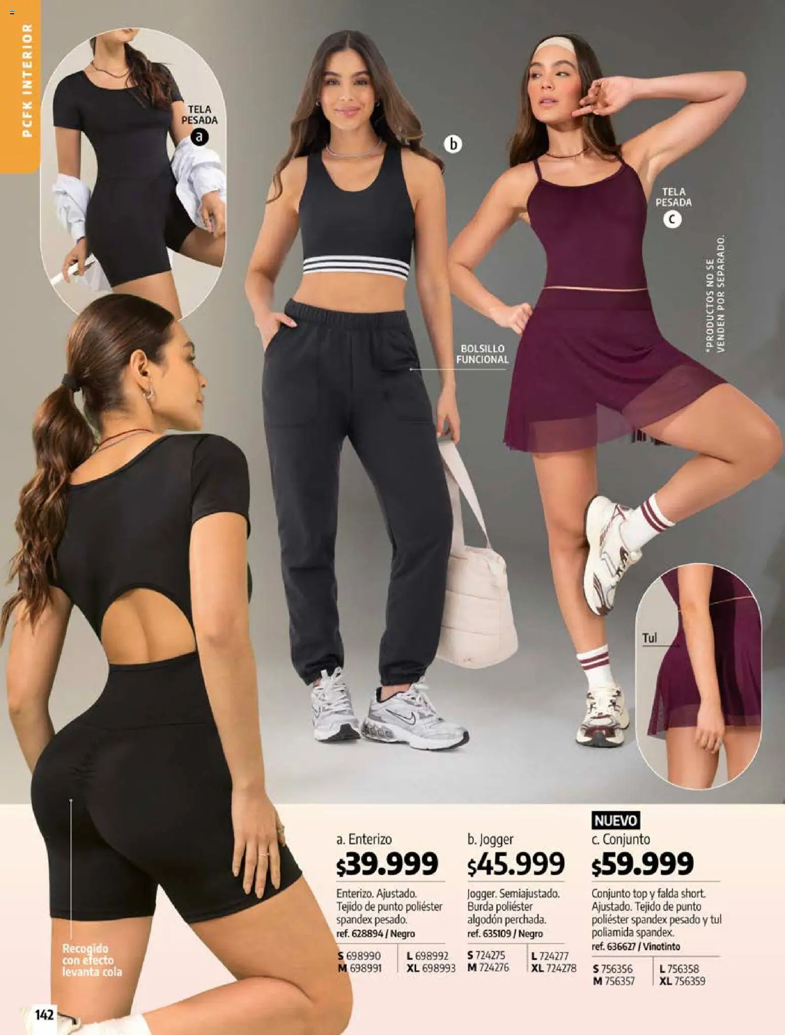 Pacifika revista - valida desde el 18/10/2026 | Página: 142 | Productos: Falda, Short, Top, Conjunto