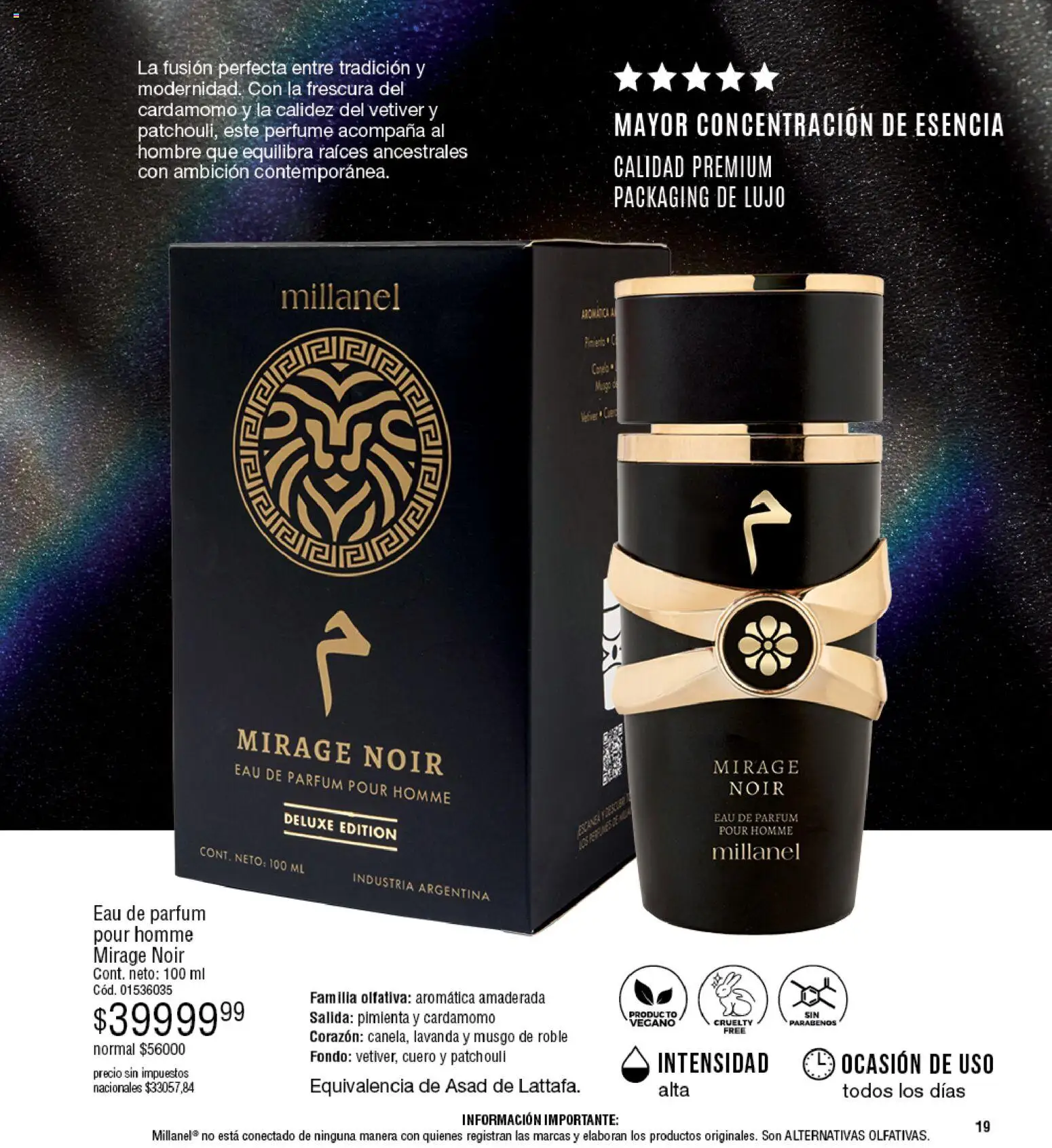 Millanel - Catálogo │ válido desde el 30/03/2026 | Página: 19 | Productos: Perfume, Pimienta, Cardamomo