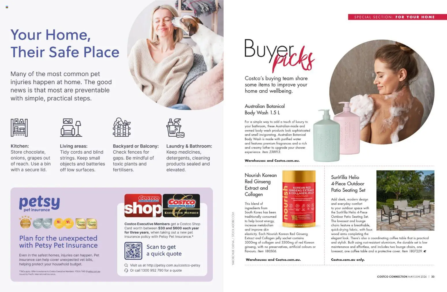 Costco catalogue - valid from 01.05.2026 | Page: 17 | Products: Coffee table, Table, Coffee, Grapes