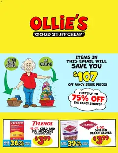 Preview of Ollie's weekly ads valid from 10/22/2026