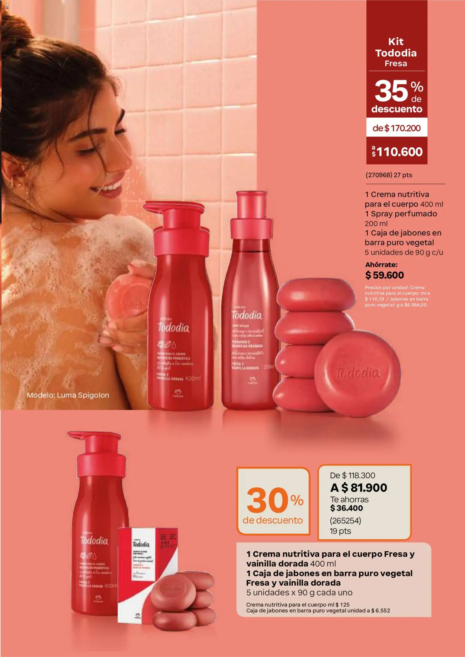 Natura revista - valida desde el 02/09/2026 | Página: 103 | Productos: Té, Crema, Caja, Vainilla