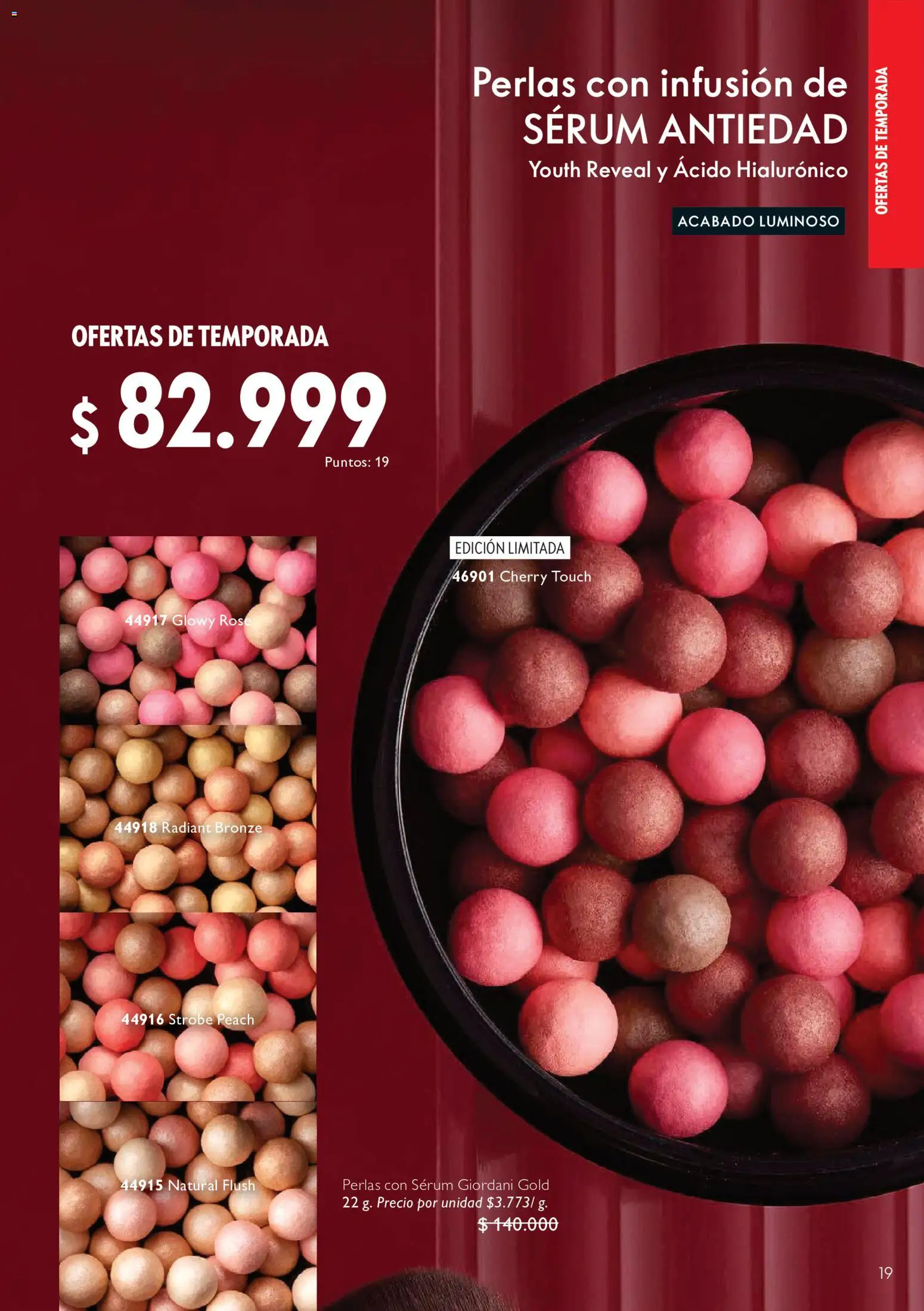Oriflame revista - valida desde el 01/08/2026 | Página: 19 | Productos: Serum
