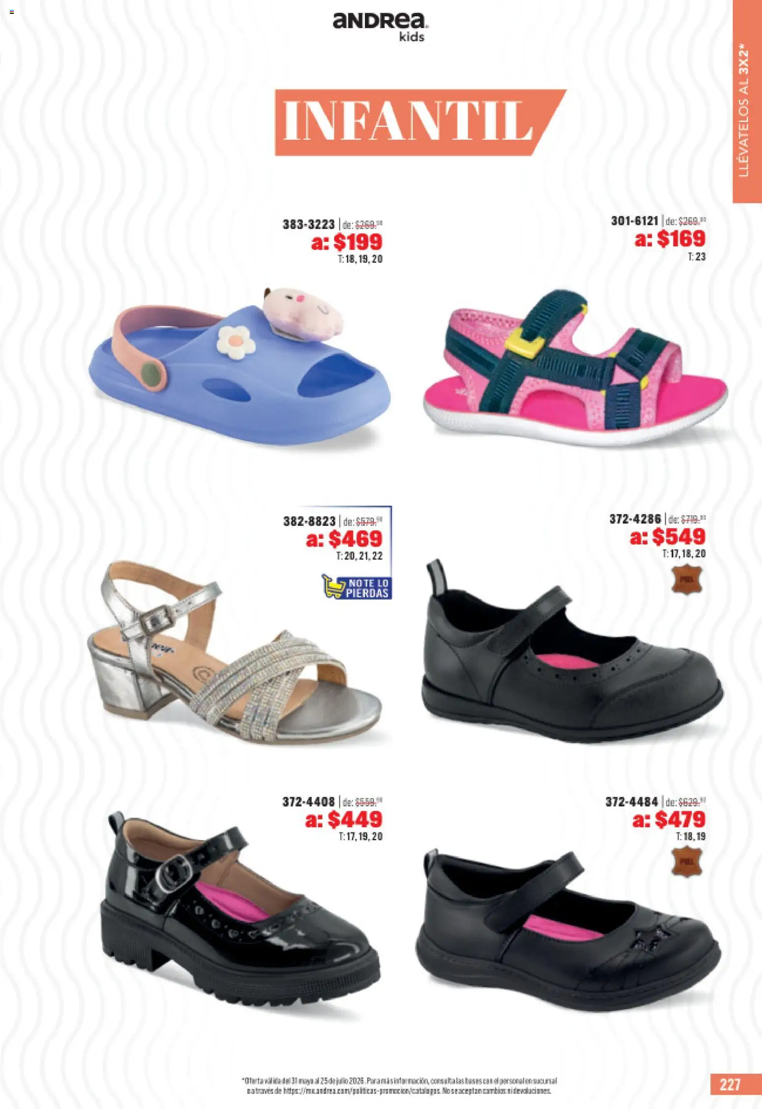 Nuevas ofertas de Andrea válidas en toda la República Mexicana desde el 31.05.2026. ¡Encuentra las mejores ofertas en Andrea catálogo Outlet! | Página: 227