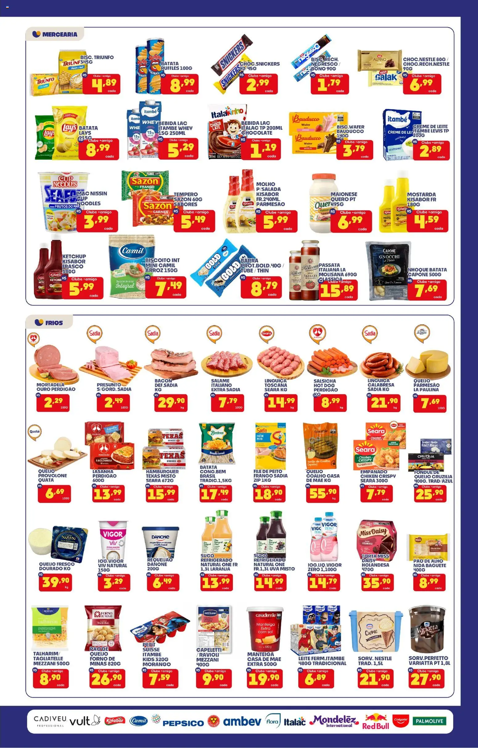 Boa Supermercados Folheto - válido de 24/07/2026 | Página: 3 | Produtos: Pao de alho, Creme, Batata, Maionese