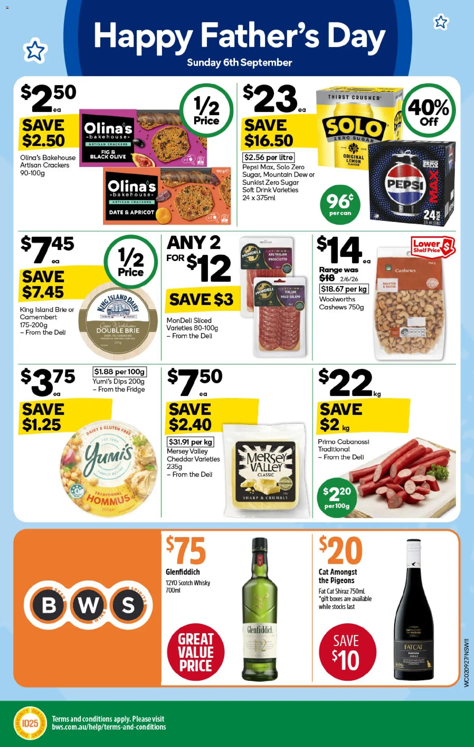 Woolworths catalogue - valid from 02/09/2026 | Page: 11 | Products: Prosciutto, Sugar, Lemon, Scotch