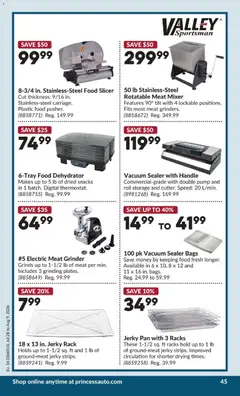 Preview of Princess Auto flyer - 2 Week Sale! from shop Princess Auto valid from Jul 28, 2026 | Page: 50