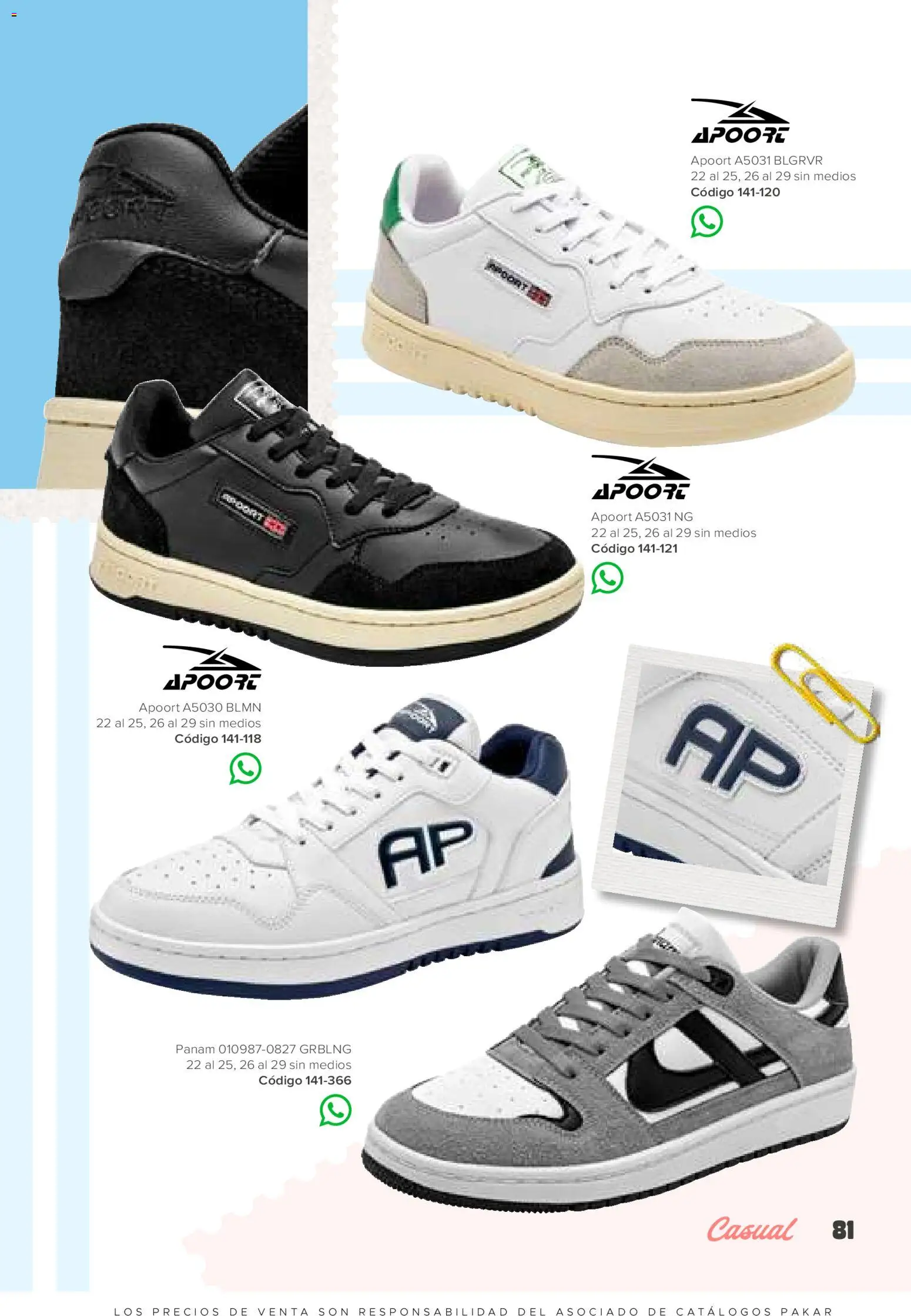 Shoes Collection PAKAR catálogo 2026 PDF (Julio) — page 80