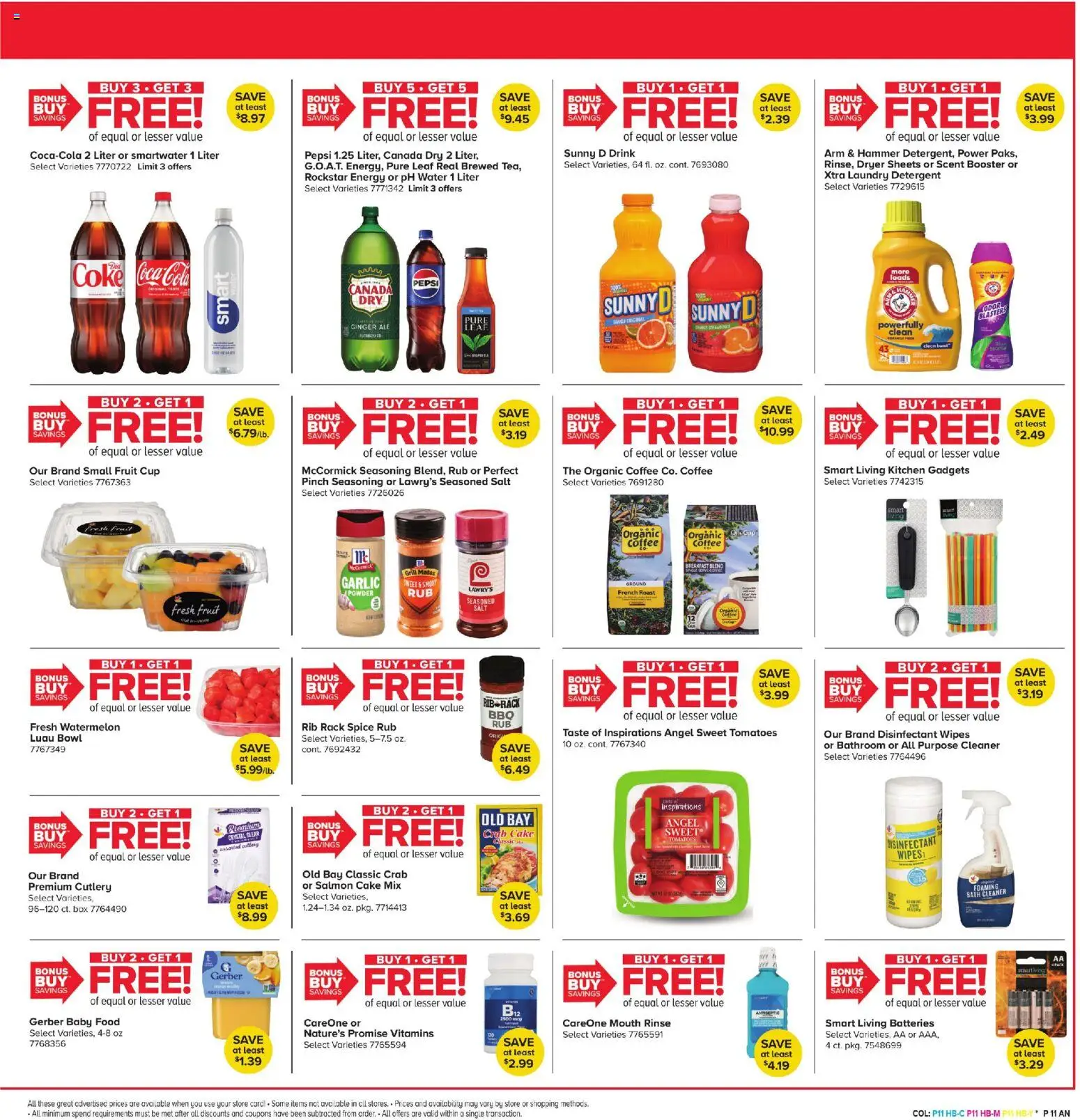 Giant Weekly Ad - valid from 29.05.2026 | Page: 8 | Products: Detergent, Baby food, Water, Garlic