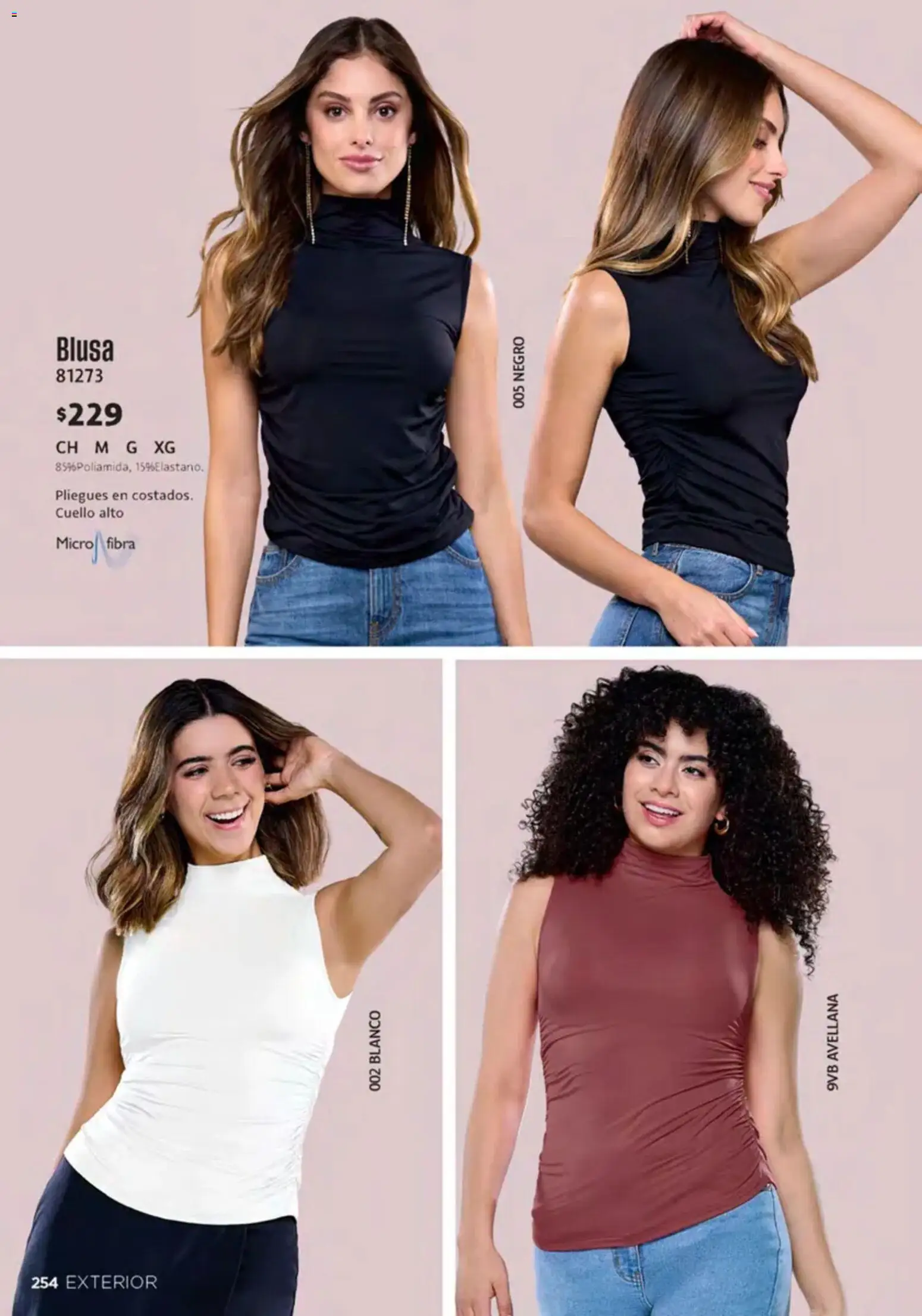 Nuevas ofertas de Ilusión válidas en toda la República Mexicana desde el 01/10/2026. ¡Encuentra las mejores ofertas en Ilusión catálogo Invierno! | Página: 256 | Productos: Blusa