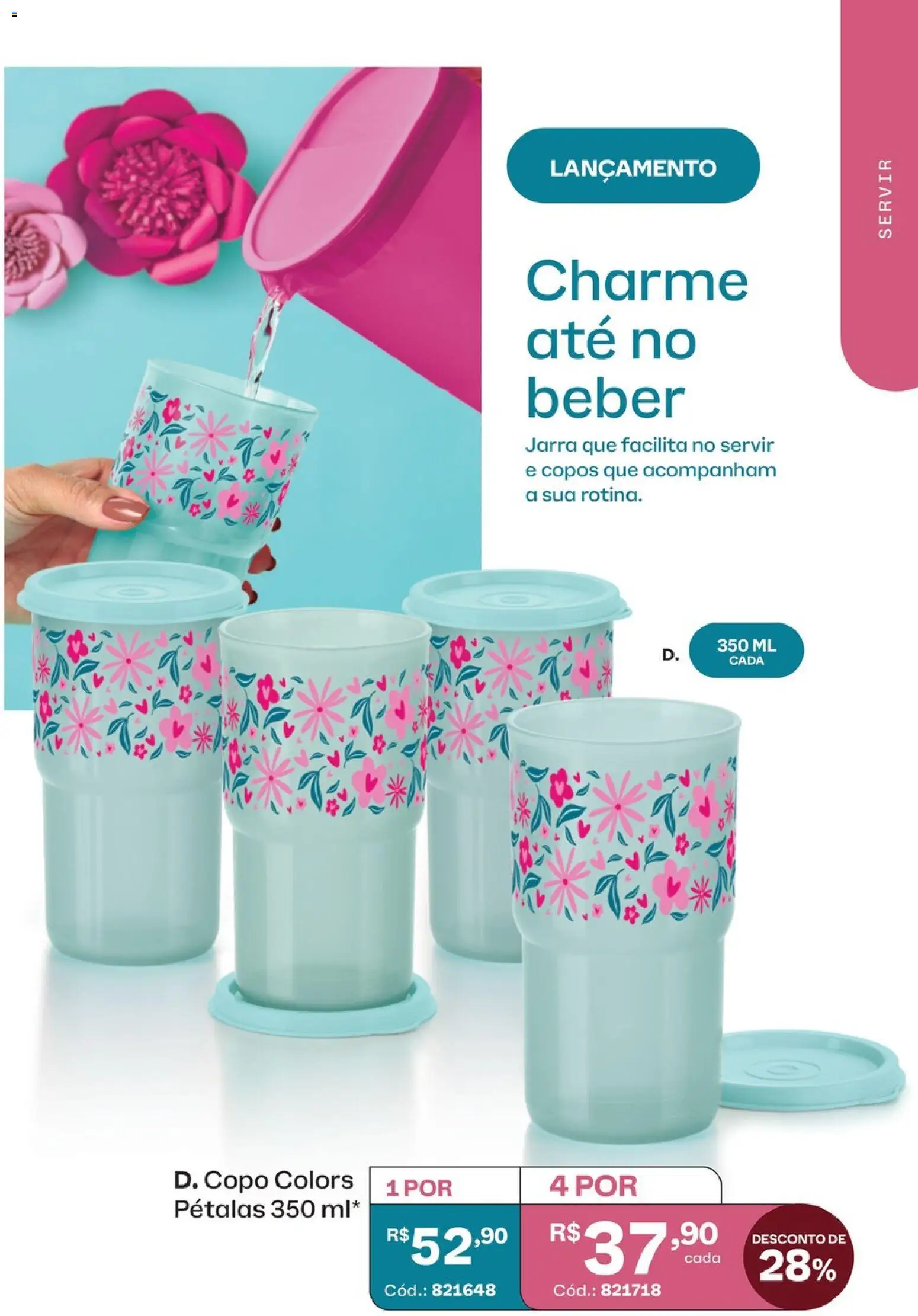 Tupperware Folheto - válido de 01/08/2026 | Página: 45 | Produtos: Jarra, Copos