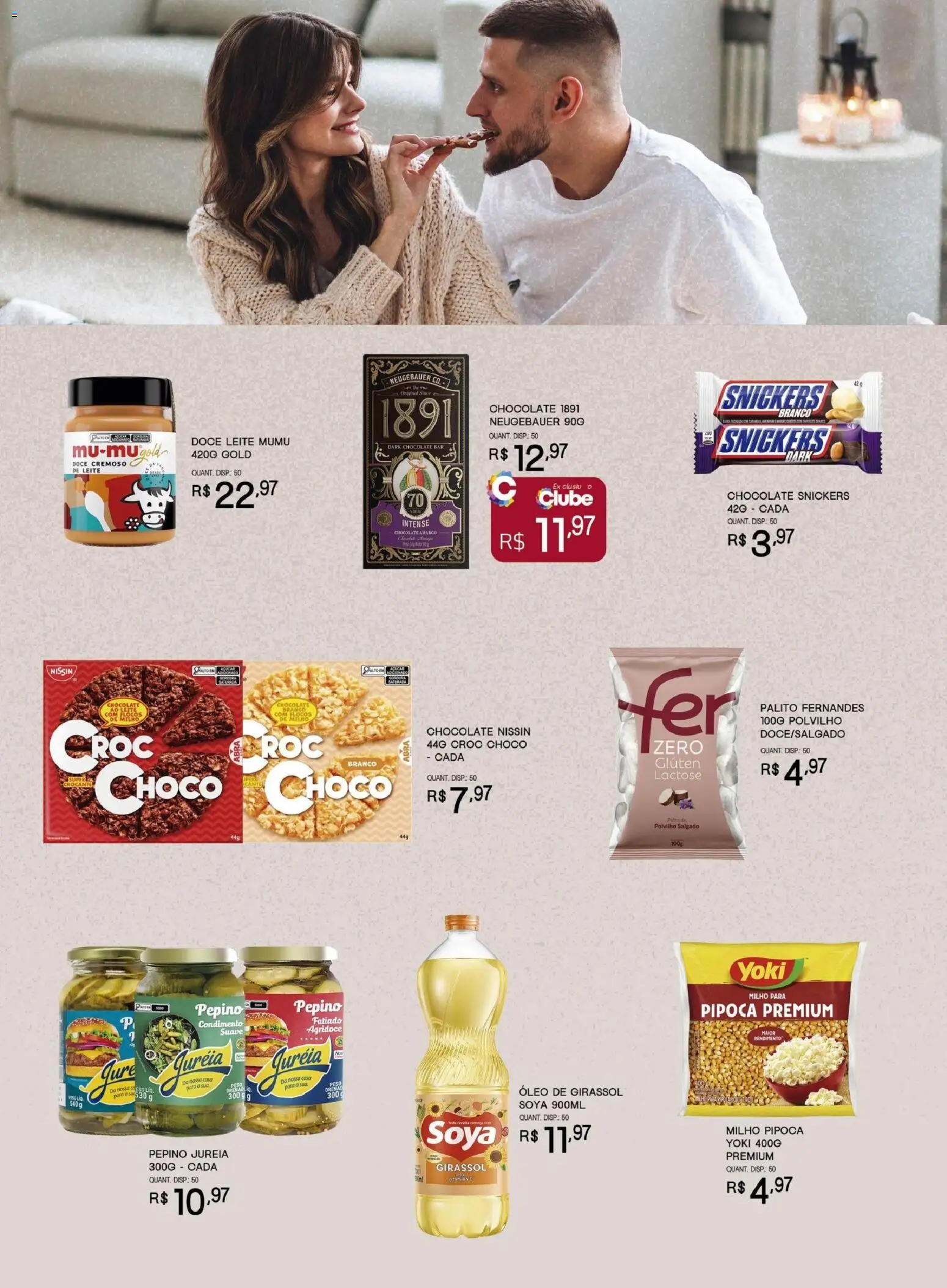 Bistek Supermercados Folheto - válido de 03.06.2026 | Página: 2 | Produtos: Polvilho, Leite, Neugebauer, Pipoca