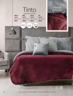 Vista previa de Vianney - Catálogo Invierno, nuevo folleto de la tienda, válido en México a partir del 15.08.2025 | Página: 42 | Productos: Cobertor, Funda, Funda de almohada, Almohada