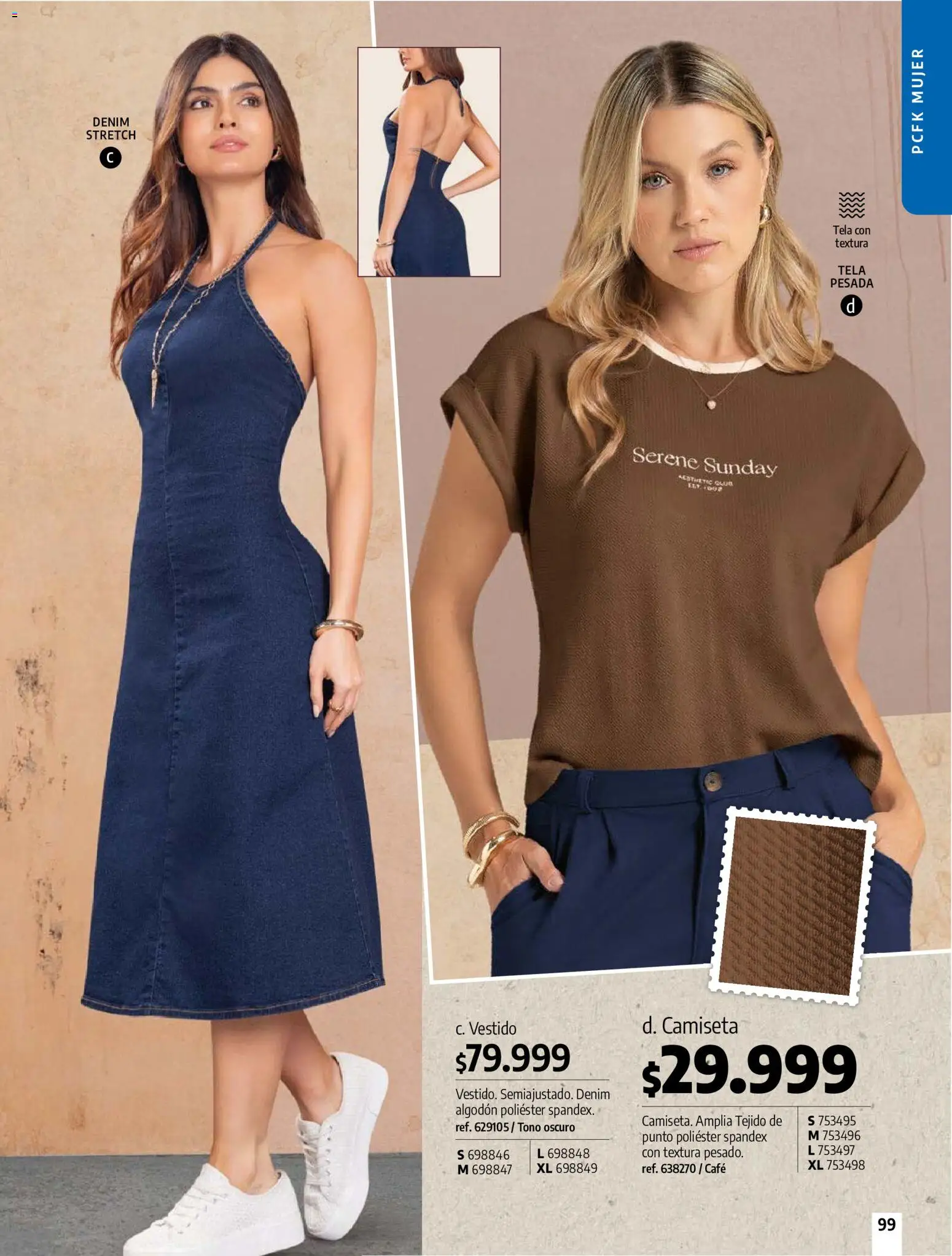 Pacifika revista - valida desde el 21/07/2026 | Página: 98 | Productos: Algodón, Camiseta, Vestido, Café
