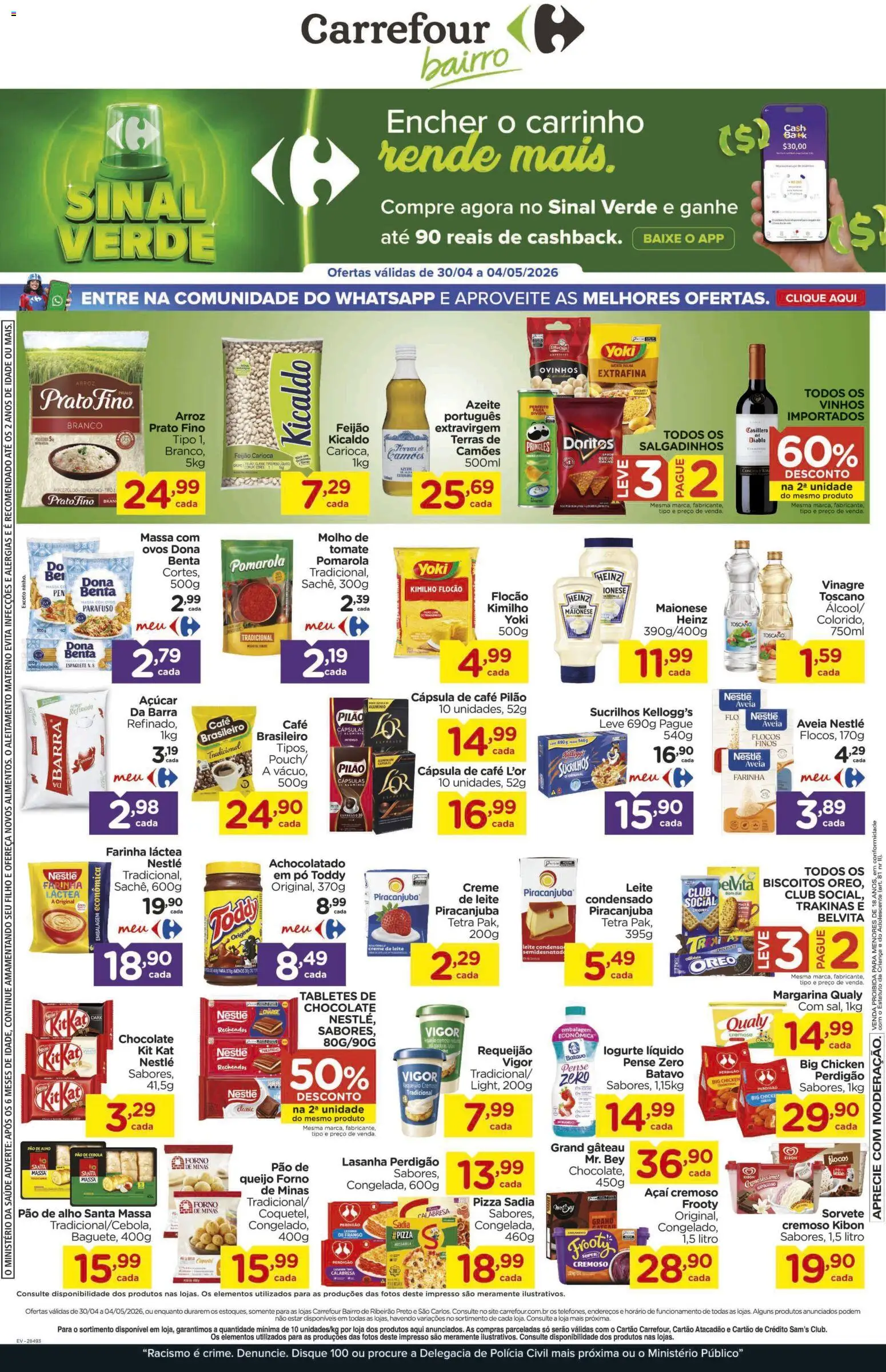 Carrefour Bairro Folheto - válido de 30.04.2026 | Página: 1