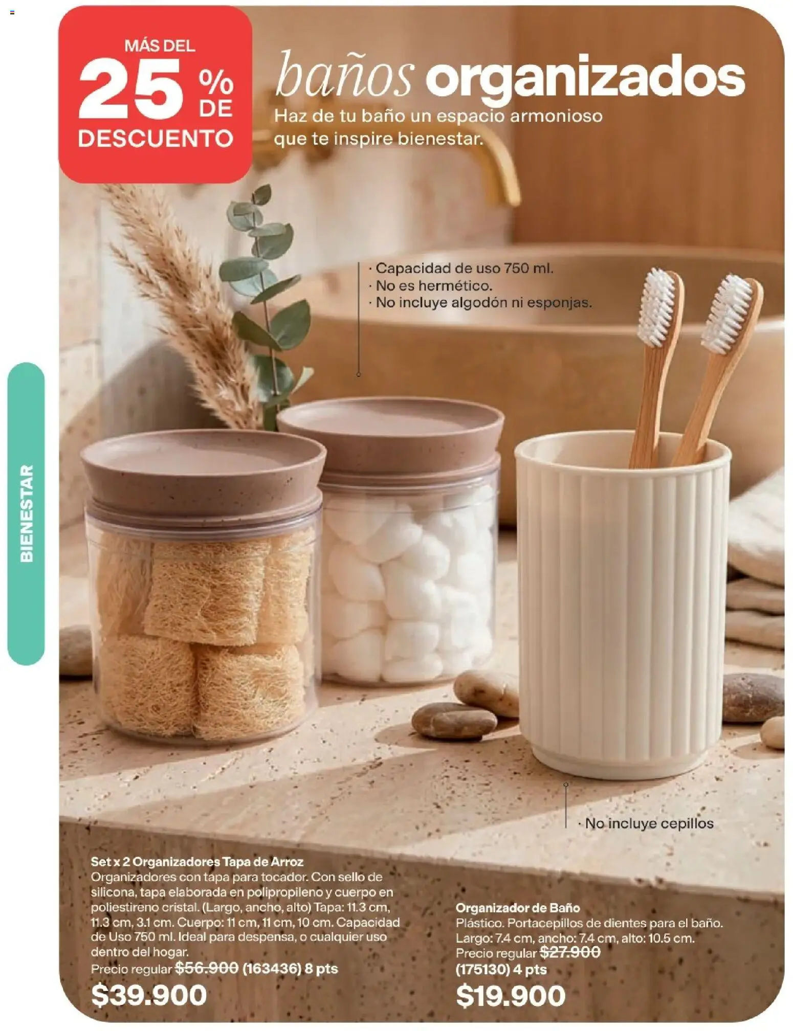 Avon revista - valida desde el 15/07/2026 | Página: 173 | Productos: Arroz, Baño, Tapa, Organizador