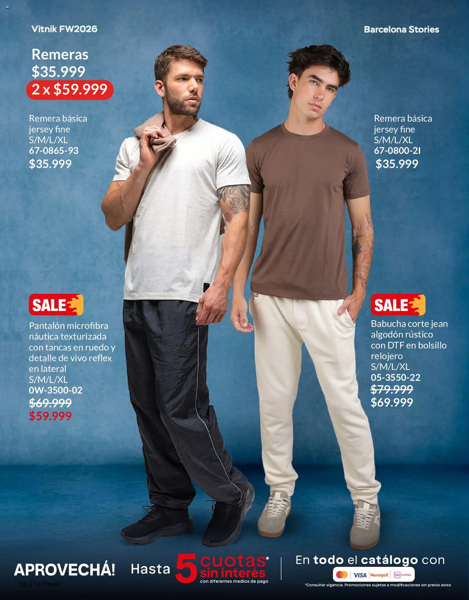 Vitnik - Hombre │ válido desde el 05/08/2026 | Página: 26 | Productos: Remera, Algodón, Jean, Babucha