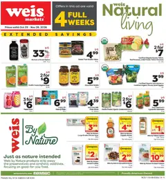 Preview of Weis weekly ads valid from 10/29/2026